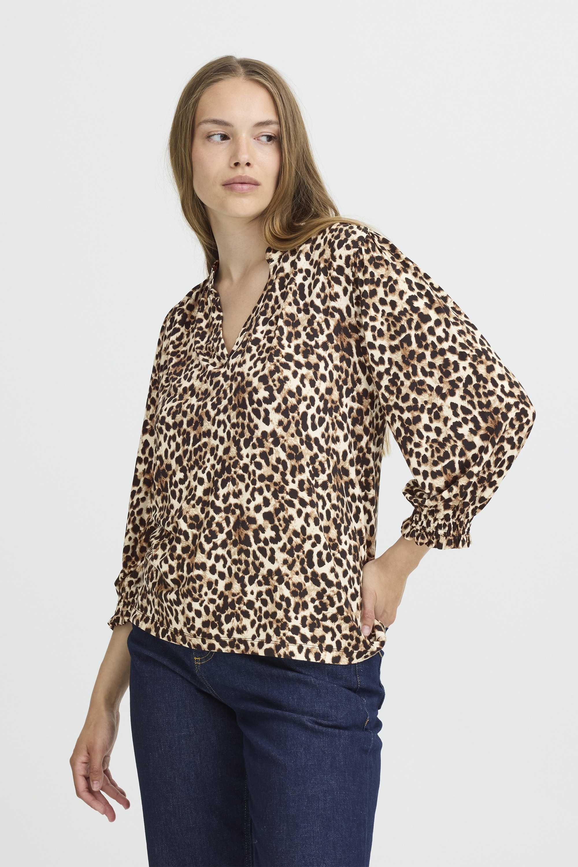 Pulz Jeans Kurzarmbluse »Kurzarm-Bluse PZCHARLOTTE«