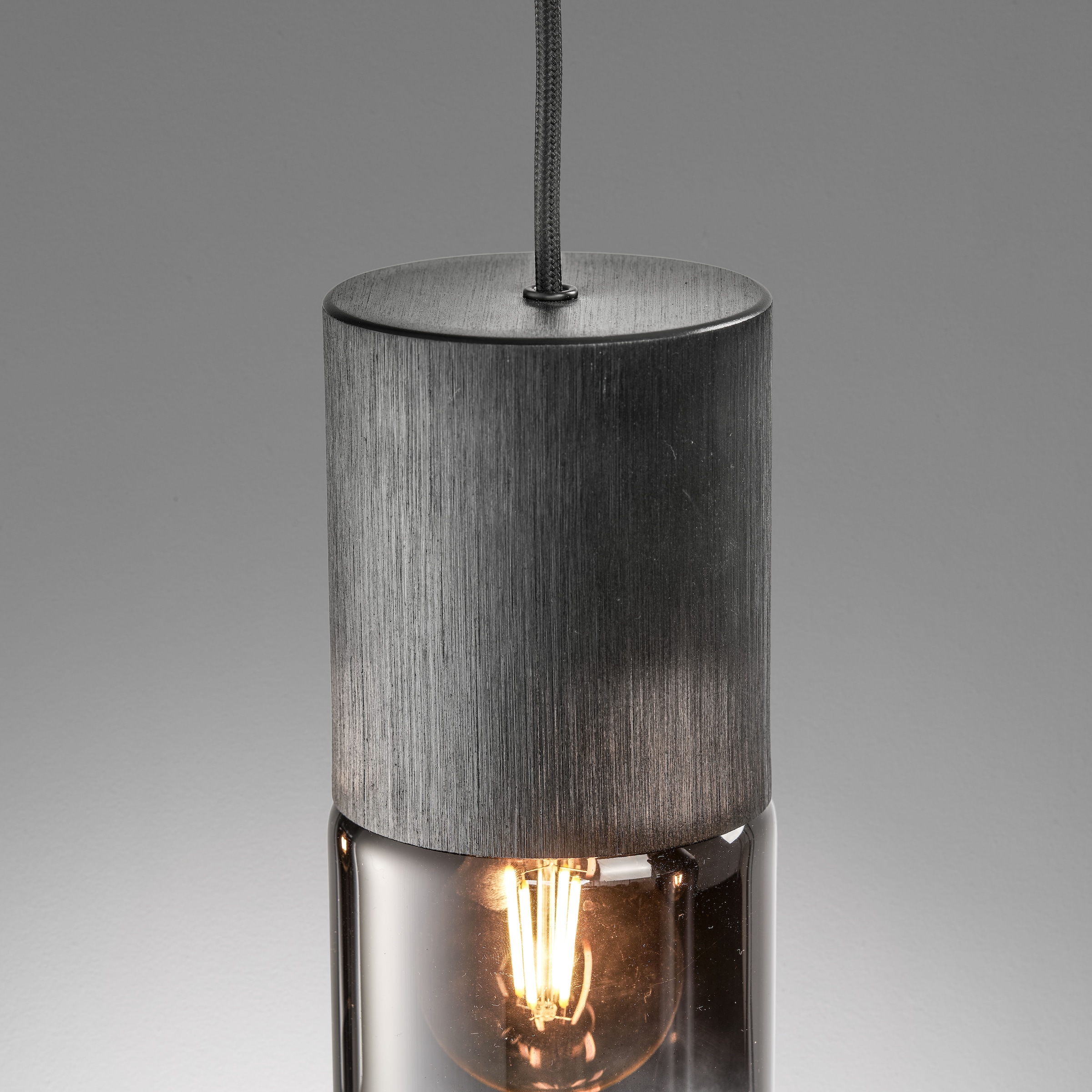 TRIO Leuchten Pendelleuchte »ROBIN« E27 1 Stk. Hängelampe 4-flammig, höhenverstellbar, Glasschirme Ø 10 cm, Esszimmer