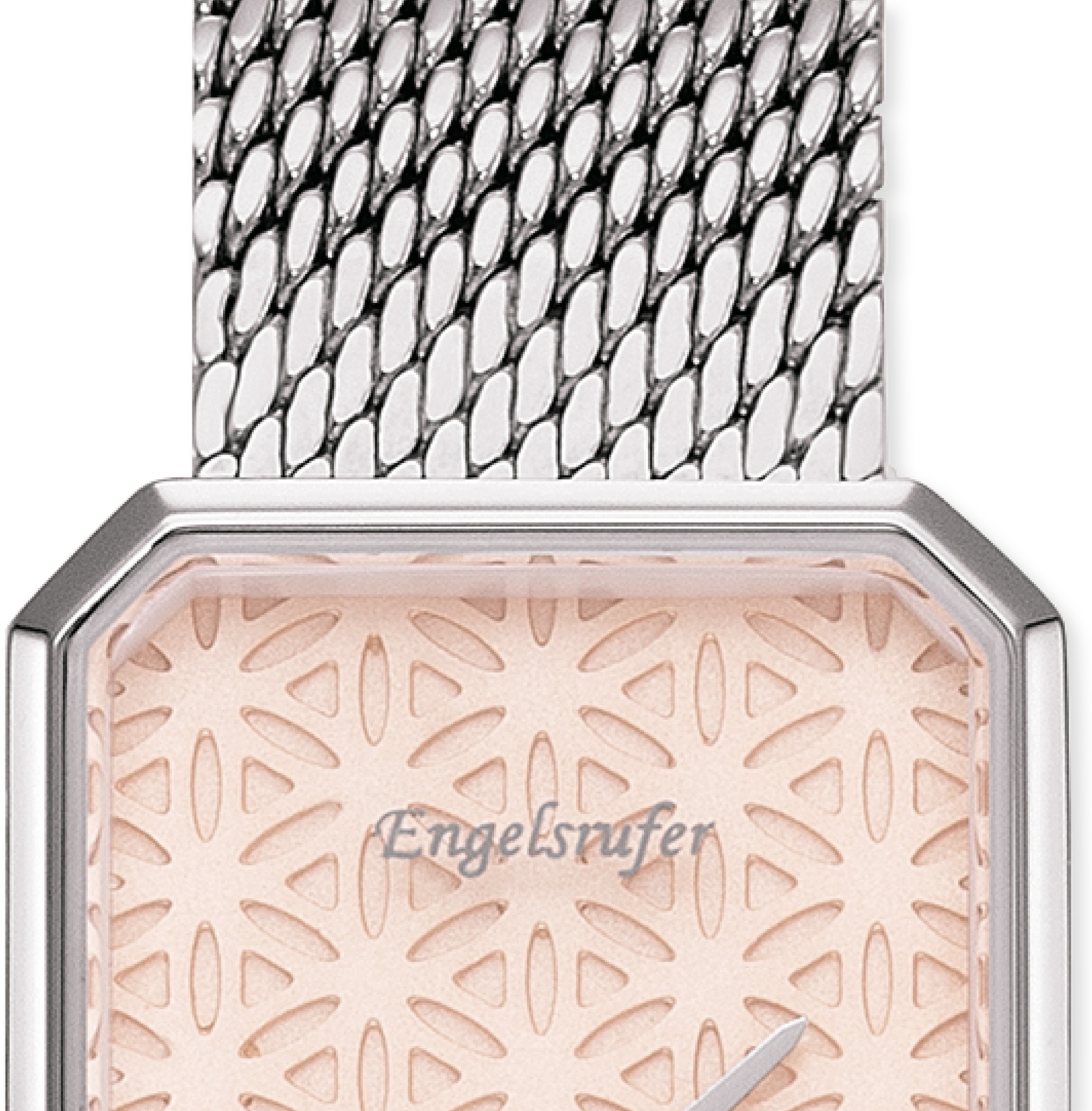 Engelsrufer Quarzuhr »Lebensblume« Armbanduhr, Damenuhr, Edelstahlarmband, analog