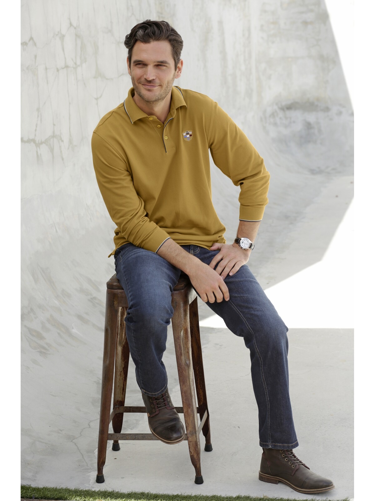 Babista Langarm-Poloshirt »Langarm-Poloshirt MILANVETZO«