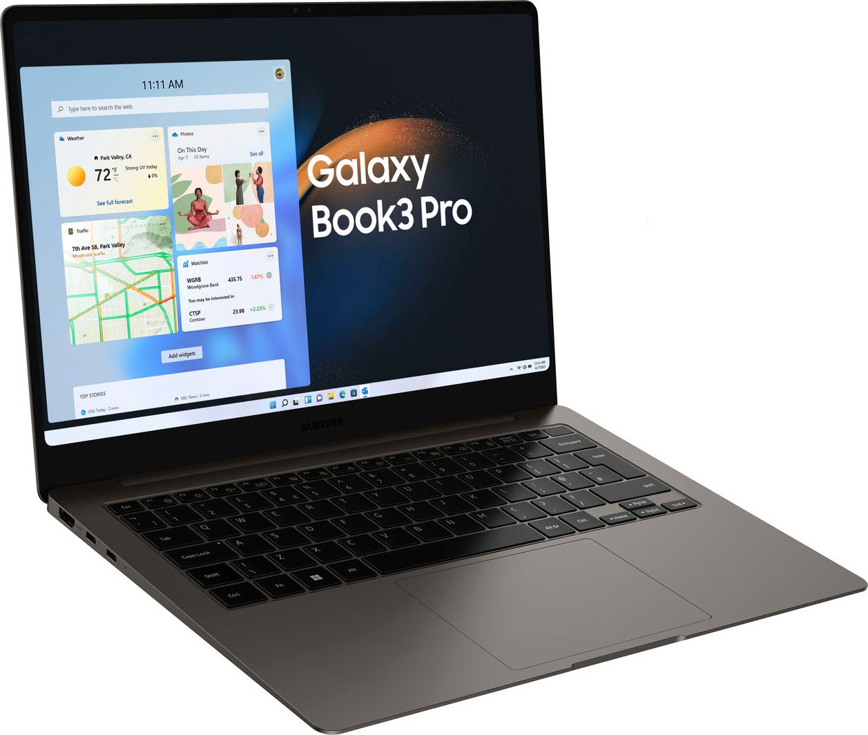 Samsung Notebook »Galaxy Book3 Pro«, 35,56 cm, / 14 Zoll, Intel, Core i7, Iris® Xᵉ Graphics, 1000 GB SSD