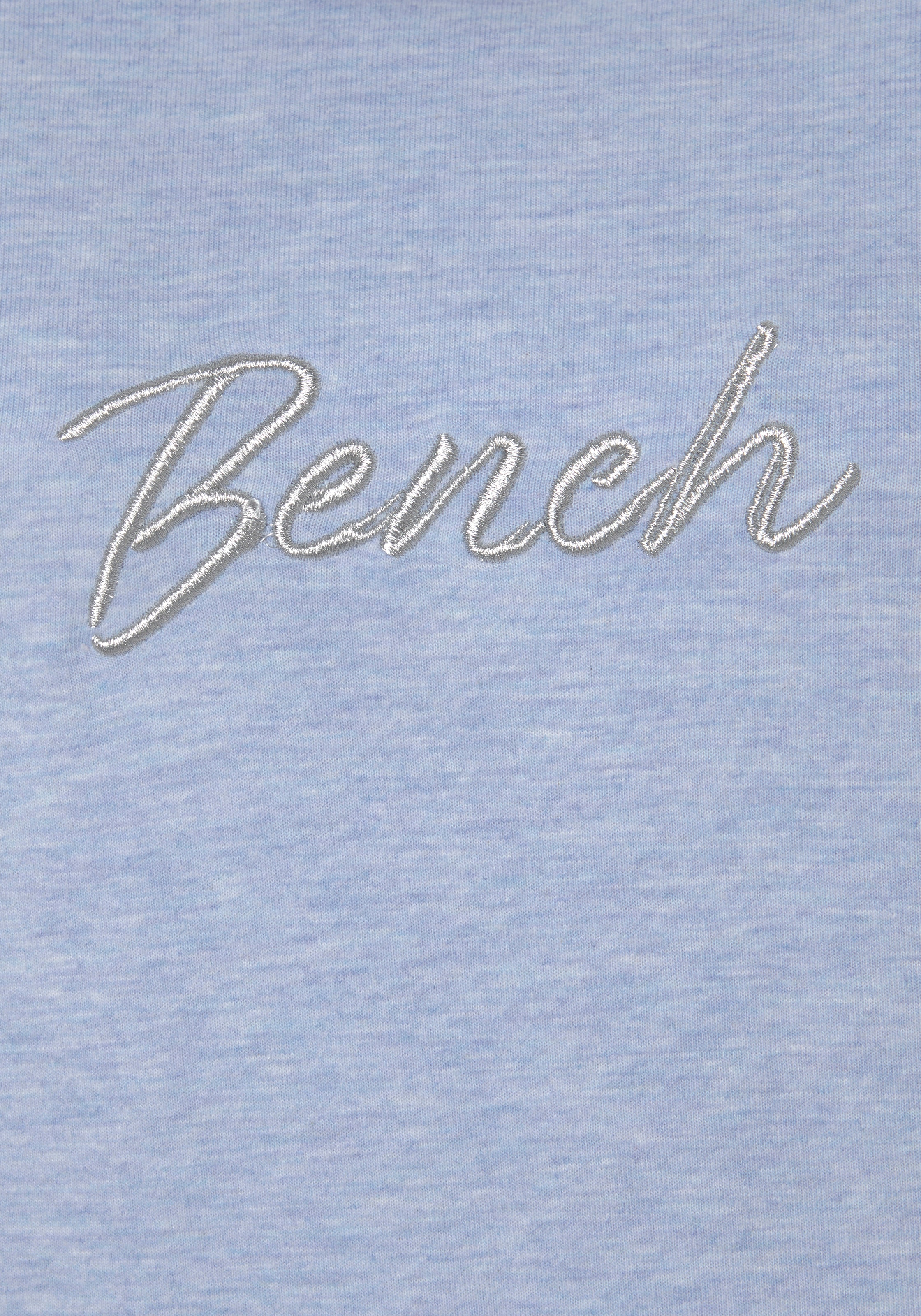 Bench. Loungewear Kapuzensweatshirt, mit glänzender Logostickerei, Loungewear, Loungeanzug