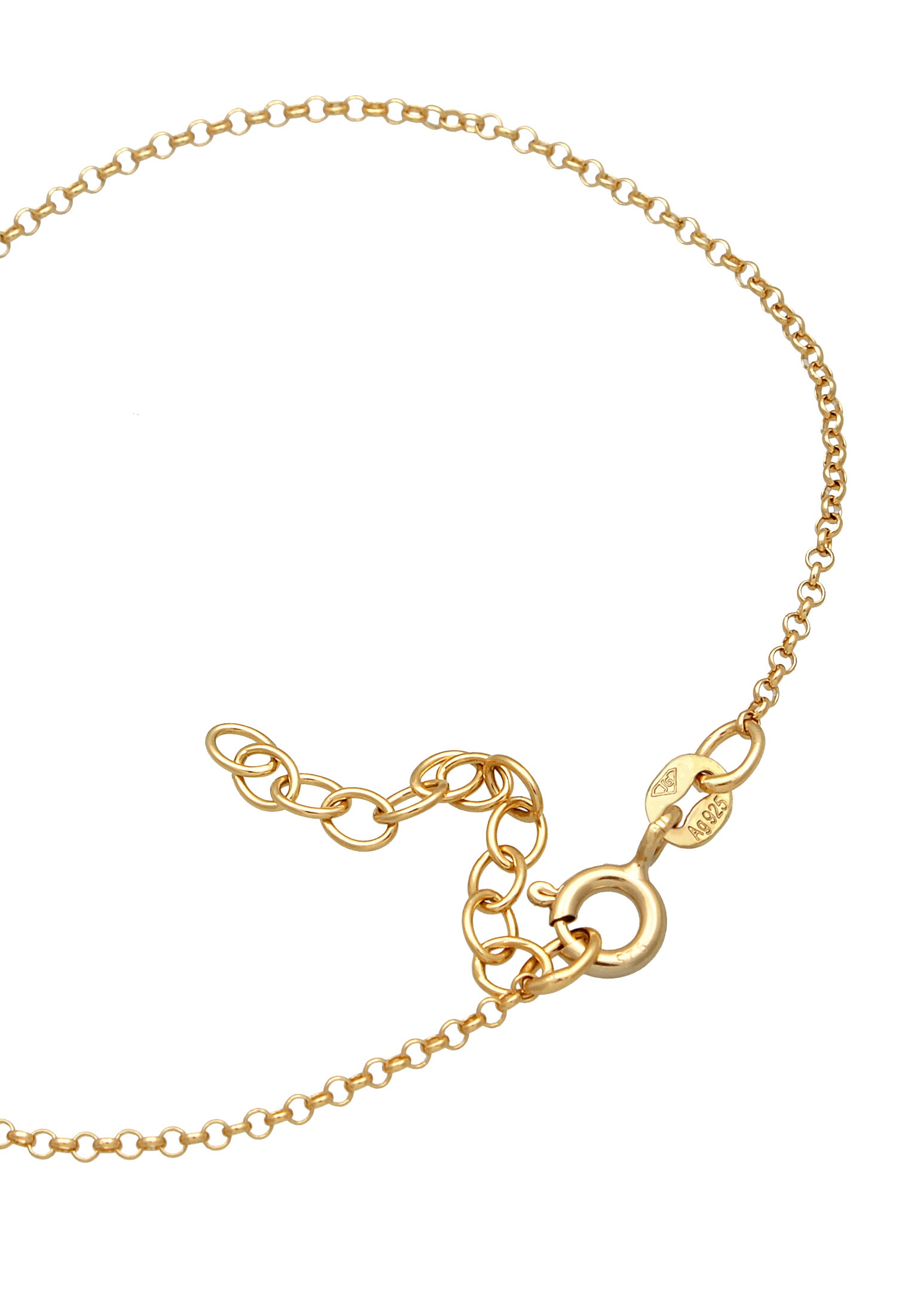 Elli Schmuckset »Armband Handchain Infinity 925 Silber«