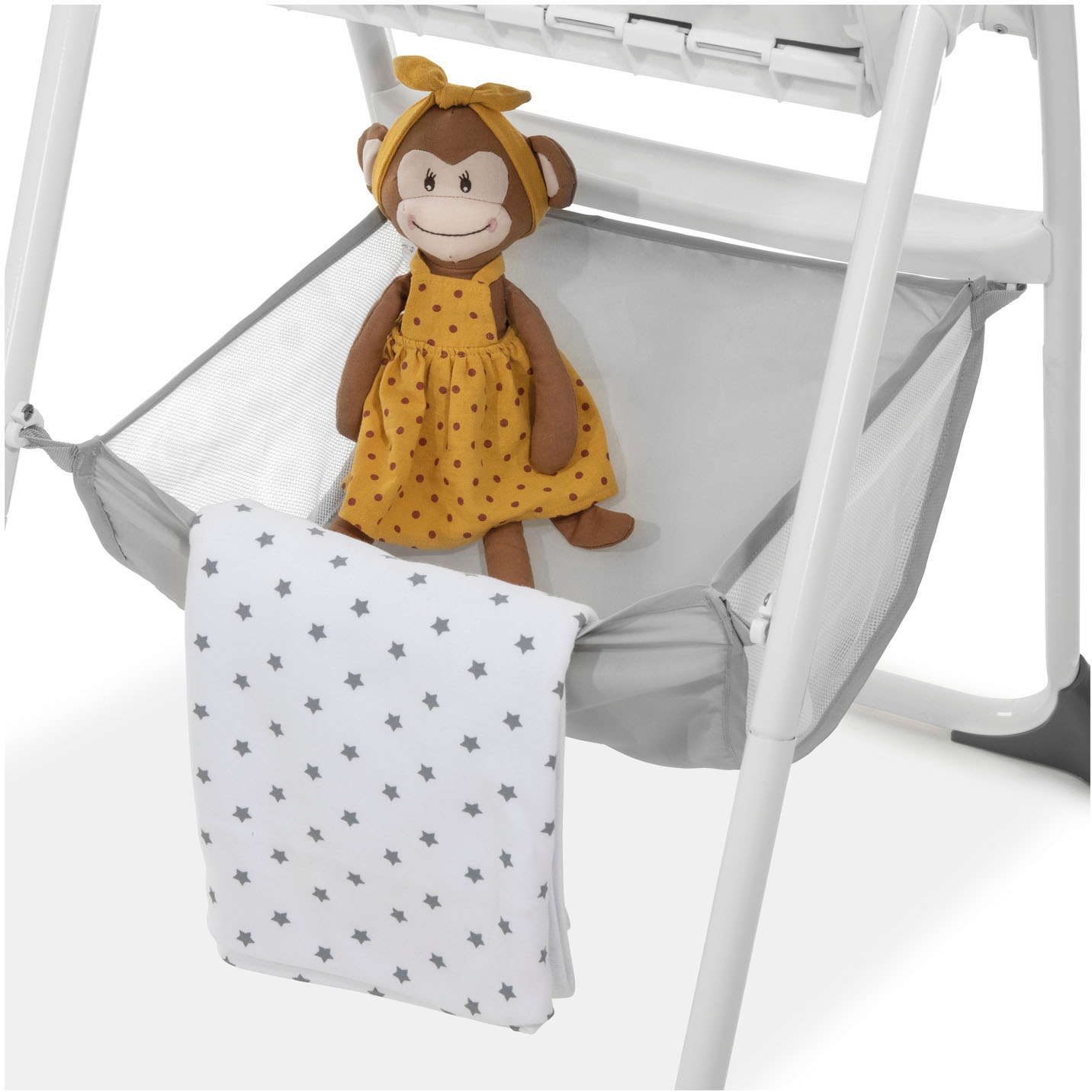 Hauck Hochstuhl »Sit N Fold, Mickey Mouse grey«, zusammenklappbar