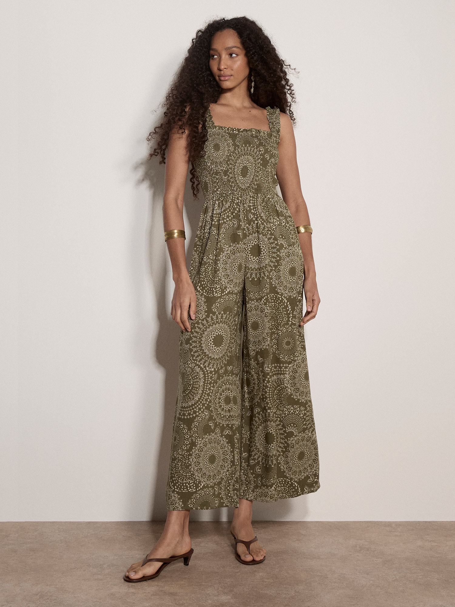 Apricot Jumpsuit »Jumpsuit« mit Smokdetails