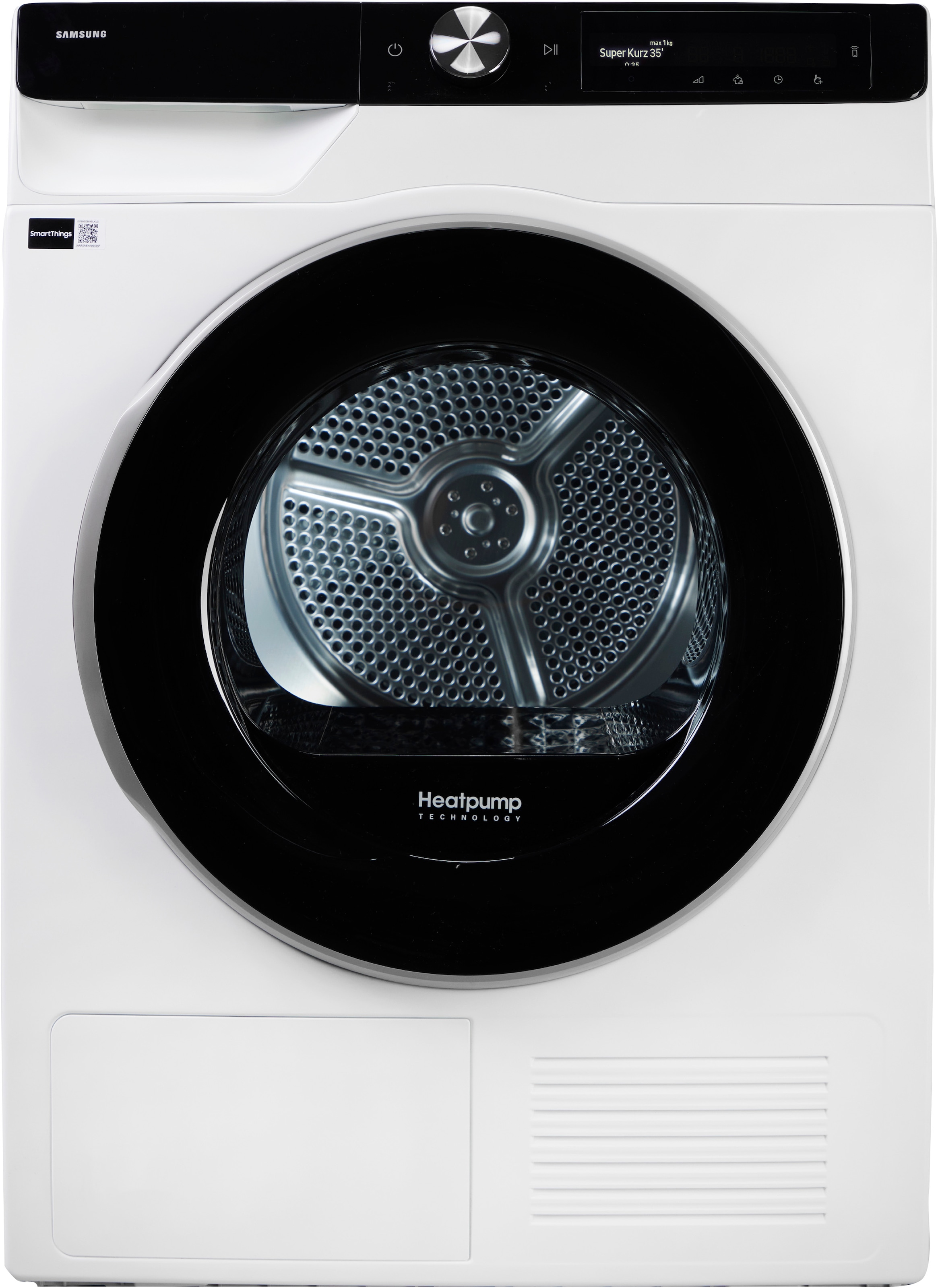 Samsung Wärmepumpentrockner »DV90DG6845(LKU2/LBU2)« DV6400D Klartext-Display - Einfache und komfortable Bedienung