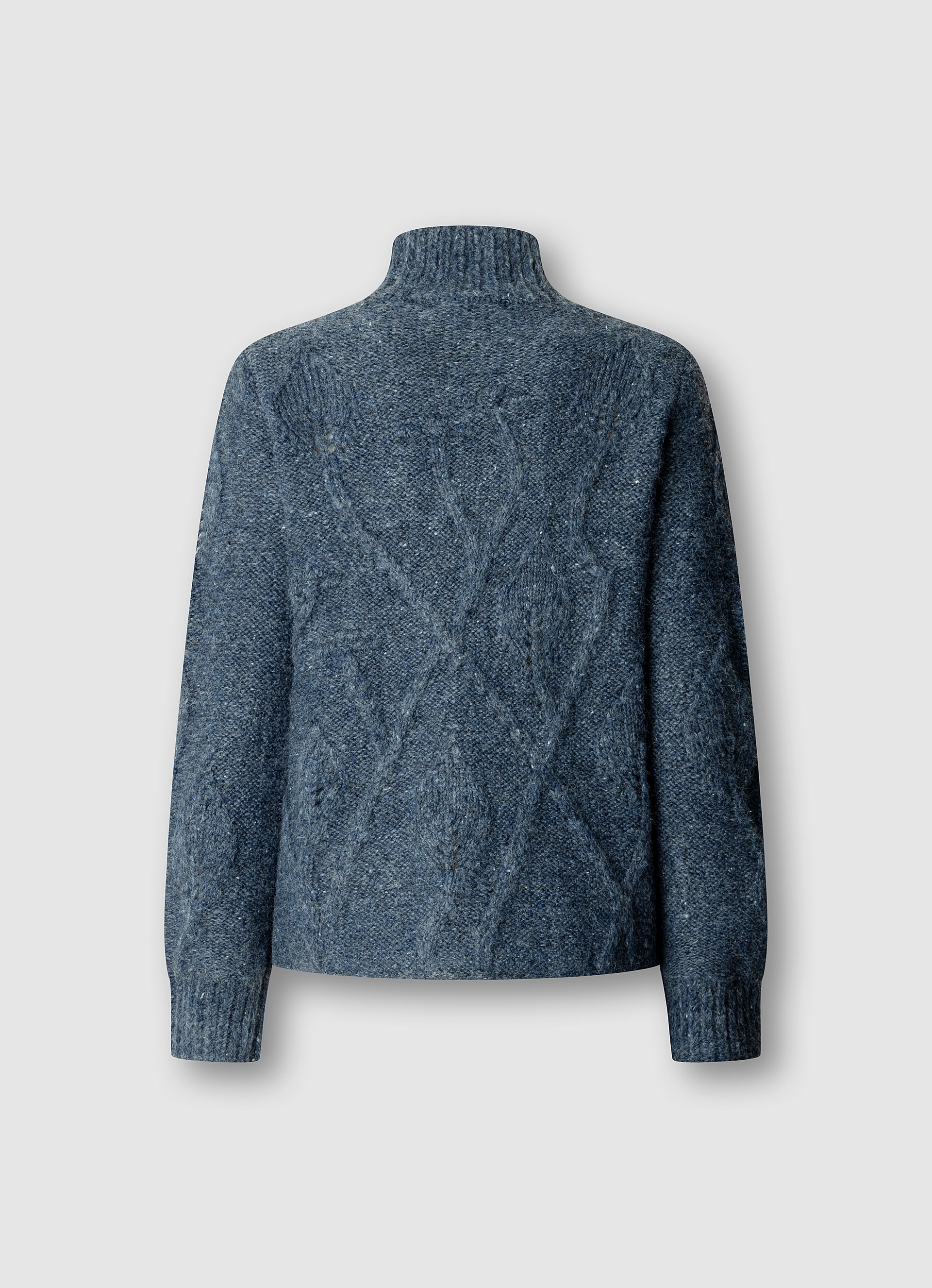 Pepe Jeans Stehkragenpullover »AGATA« aus strukturiertem Strick