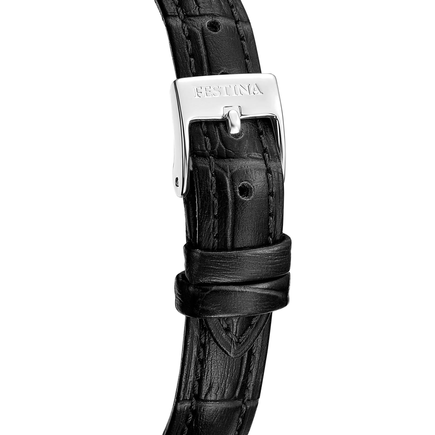 Festina Quarzuhr »Mademoiselle« Armbanduhr, Damenuhr, Lederarmband, analog, Tag