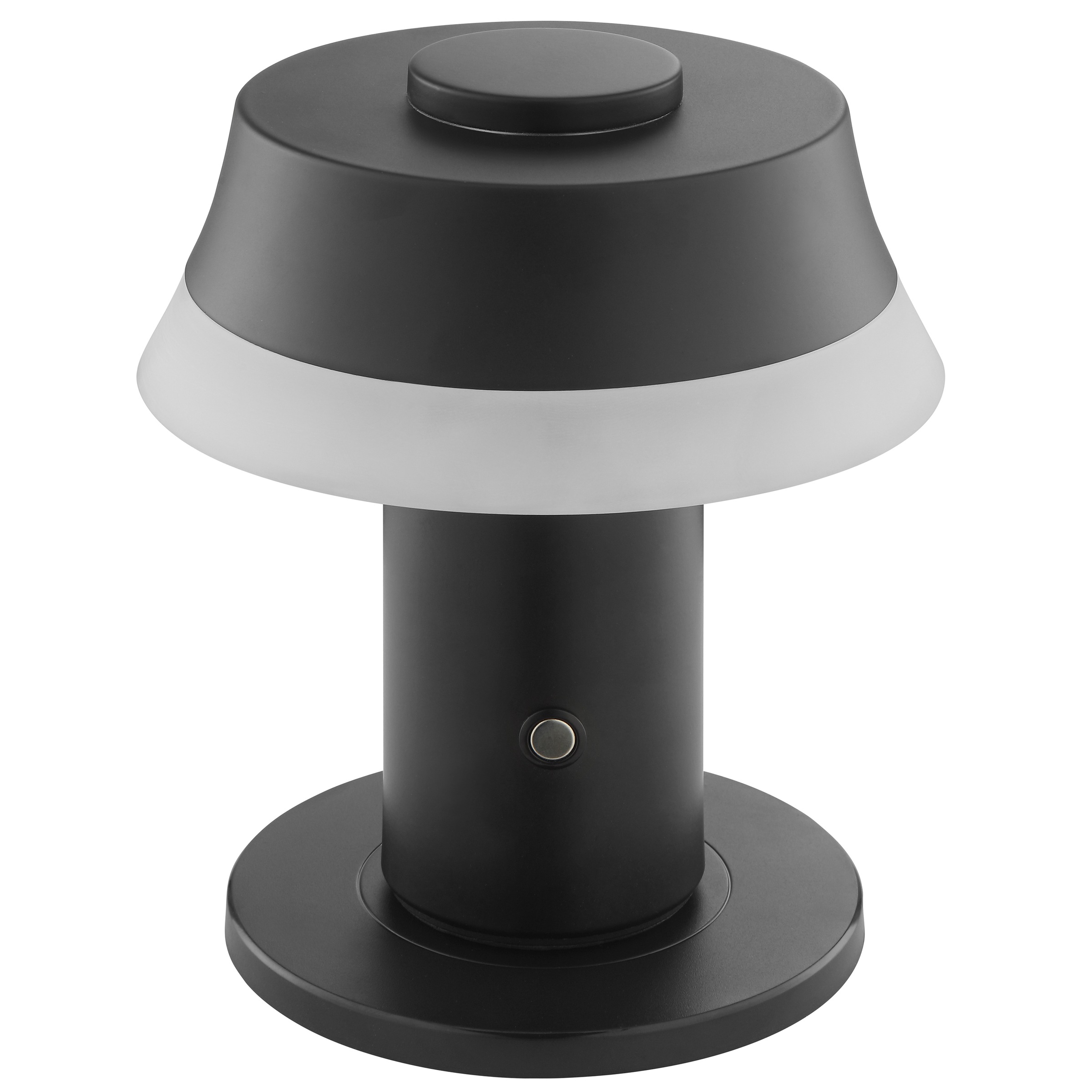 Brilliant LED Tischleuchte »Kinich« LED-Modul 1 Stk. Warmweiß LED Akku-Leuchte, 17 cm, 240 lm, per wireless charging & USB ladbar