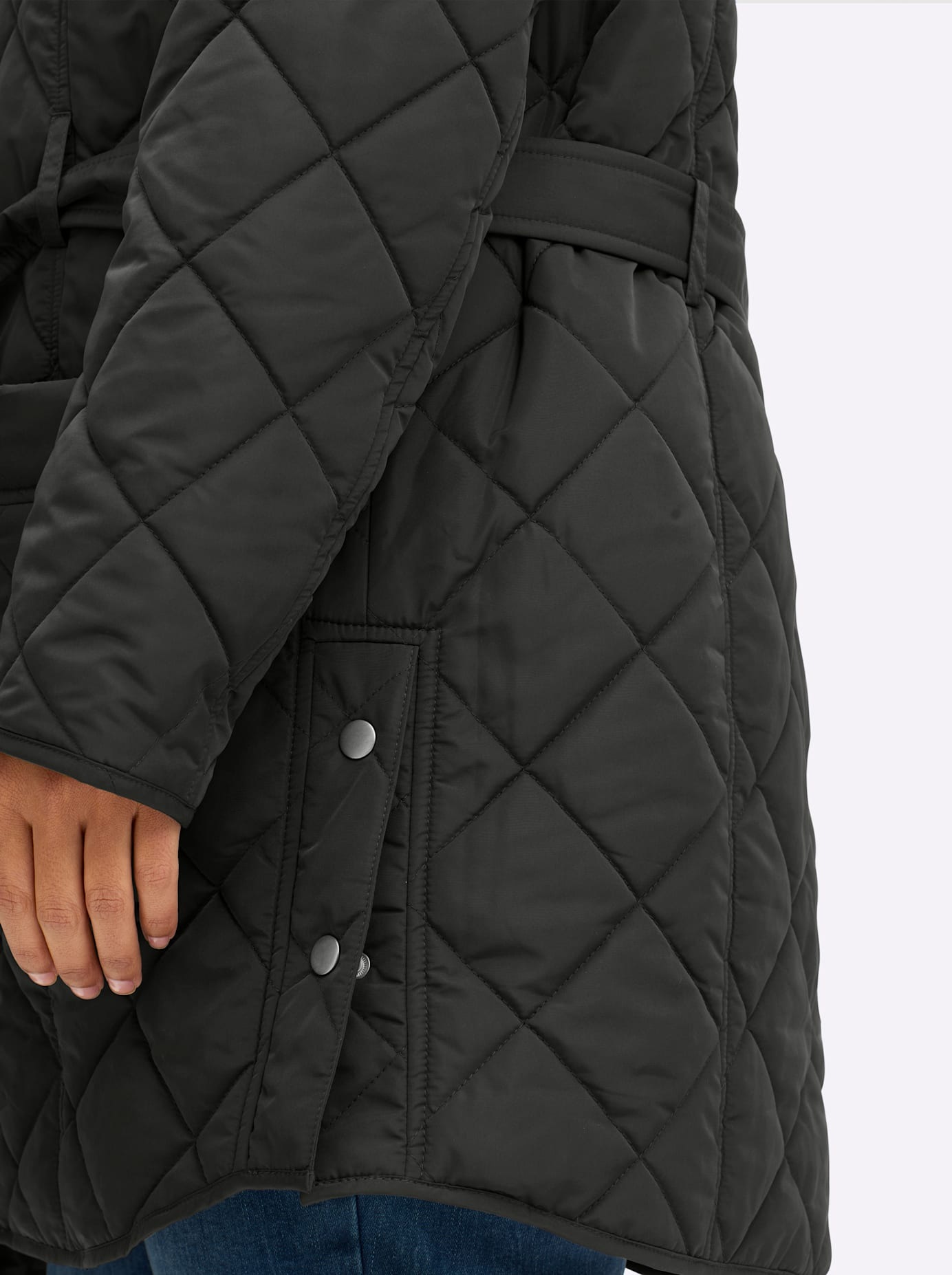 Sheego Wendejacke mit Kapuze