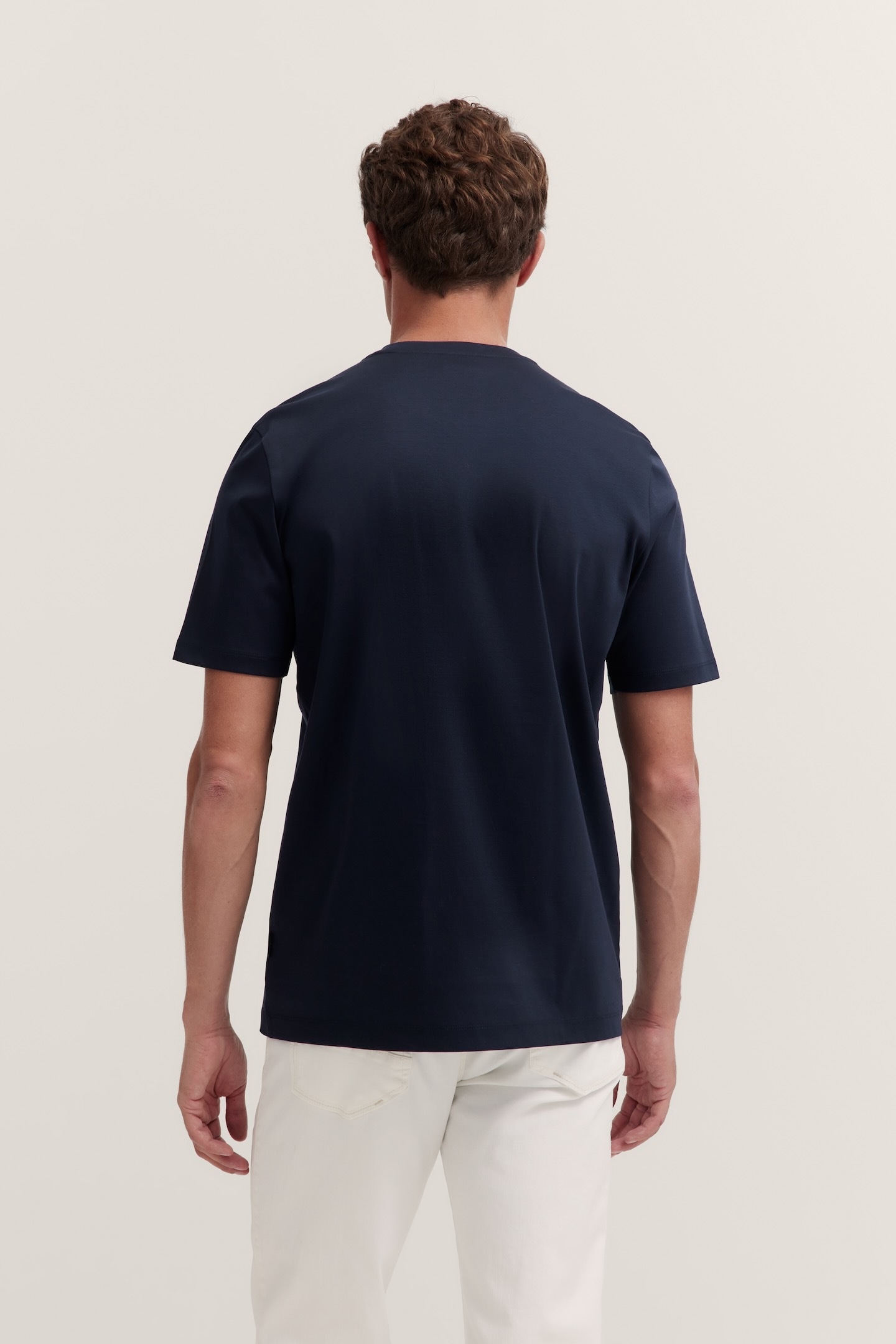 bugatti T-Shirt, aus Baumwolle