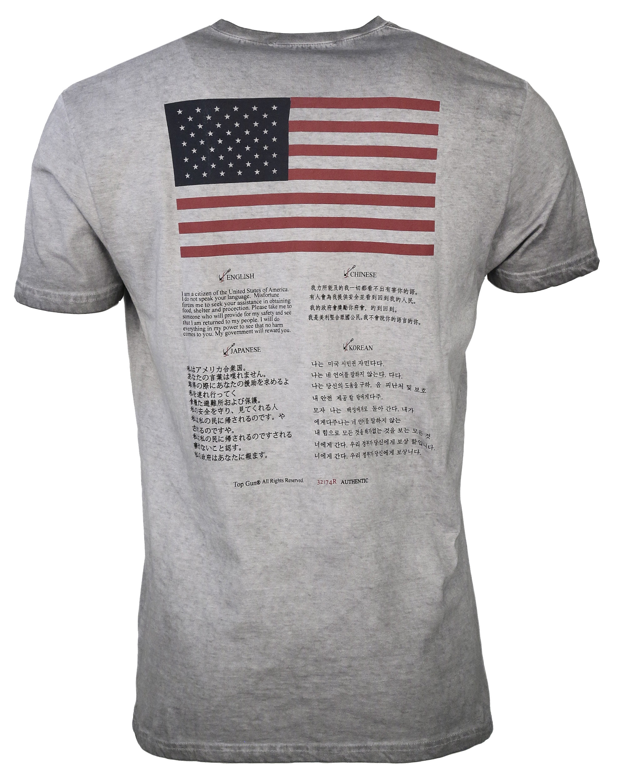 TOP GUN T-Shirt »T-Shirt Powerful TG20191043«