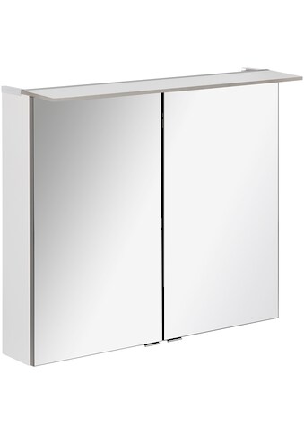 FACKELMANN Spiegelschrank »PE 80 - weiß«, Breite 80 cm, mit 2 Türen doppelseitig... kaufen
