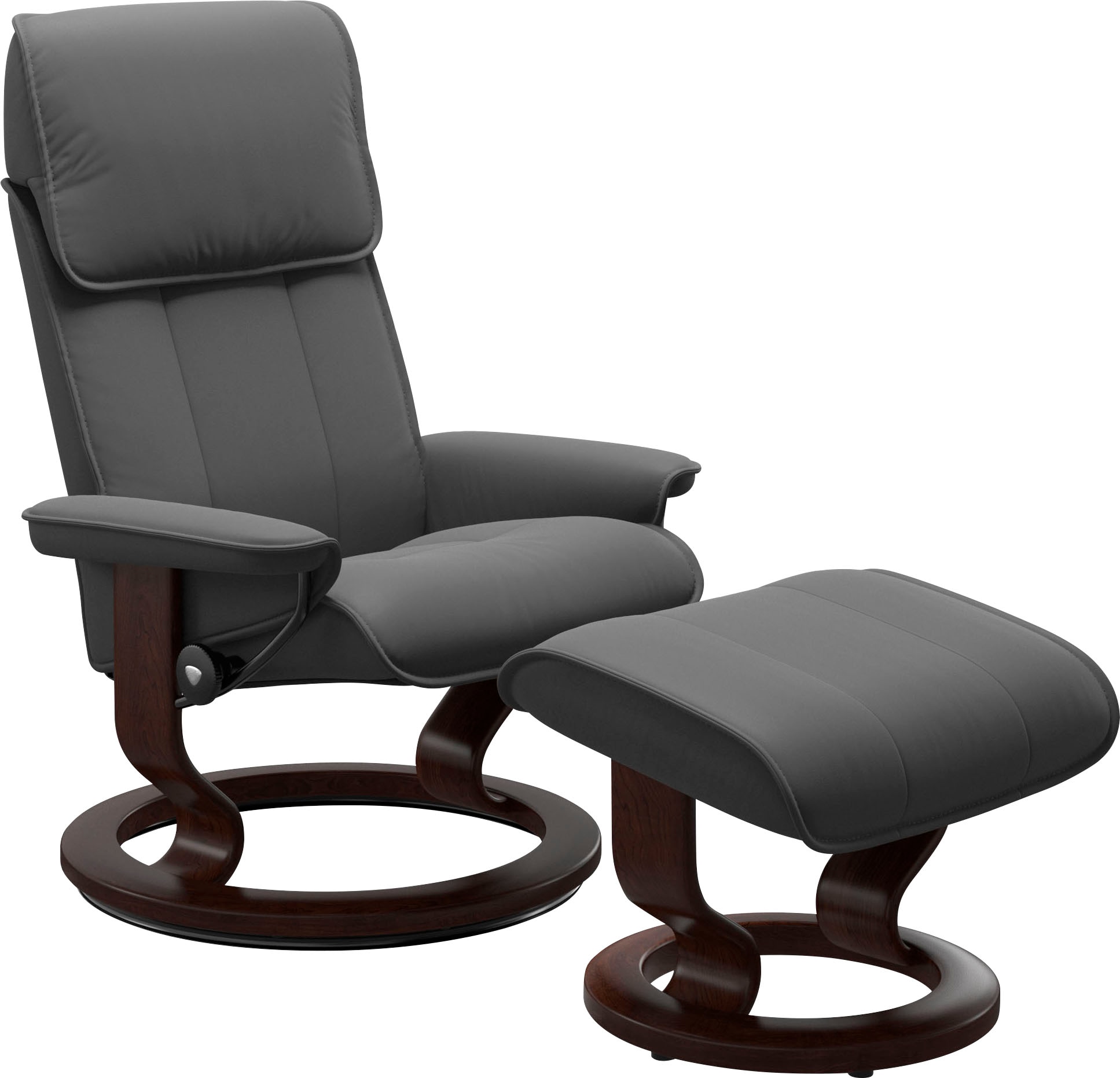 Stressless® Relaxsessel »Admiral«, mit Classic Base, Größe M & L, Gestell Braun