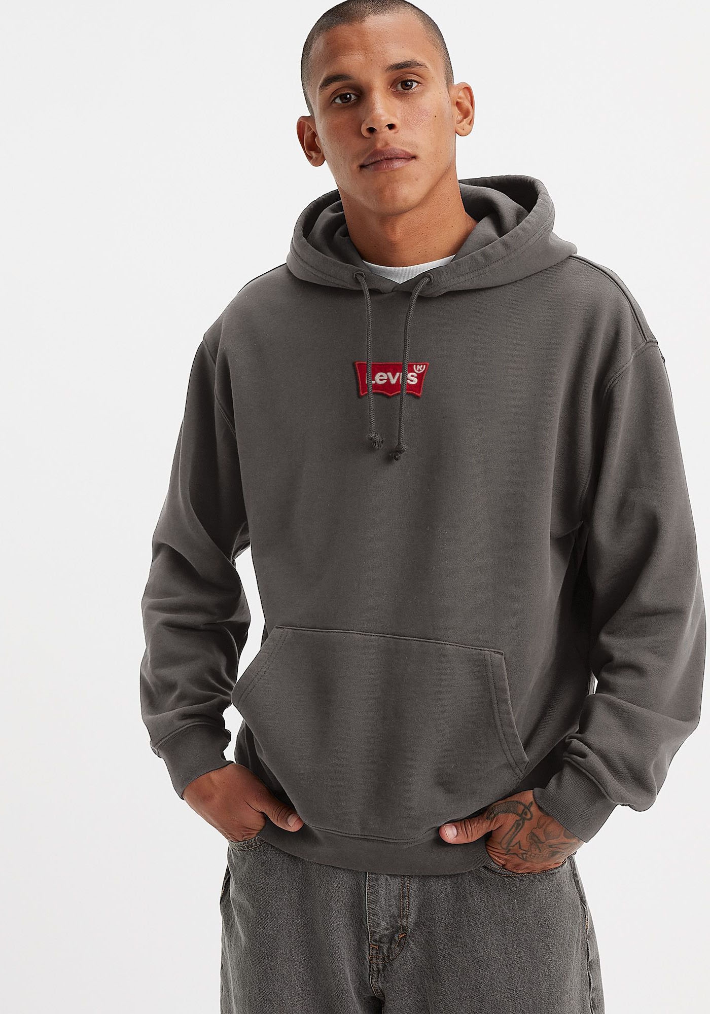 Hoodie »RELAXED GRAPHIC PO«, mit Kapuze