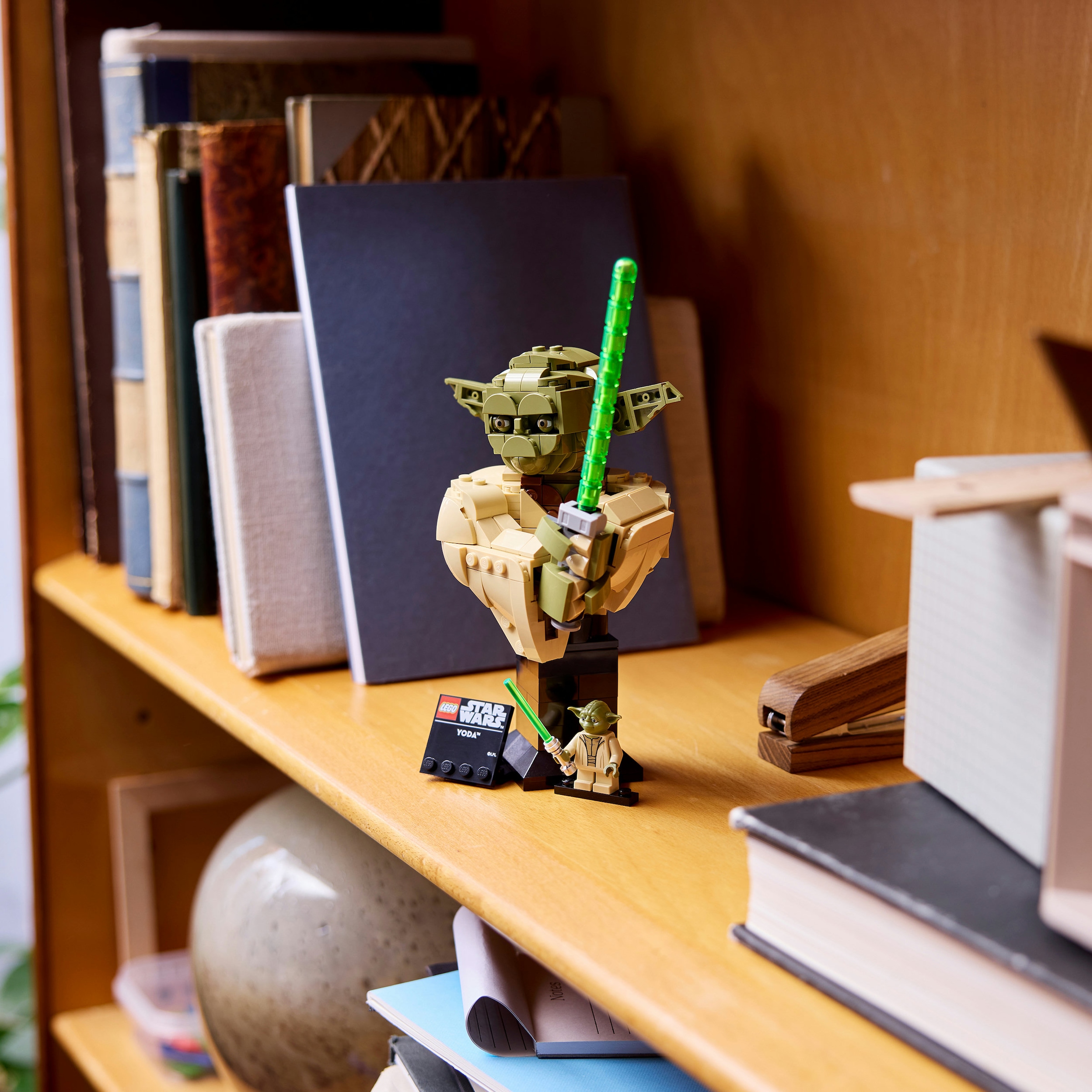 LEGO® Konstruktionsspielsteine »Yoda Büste (75438), LEGO Star Wars™«