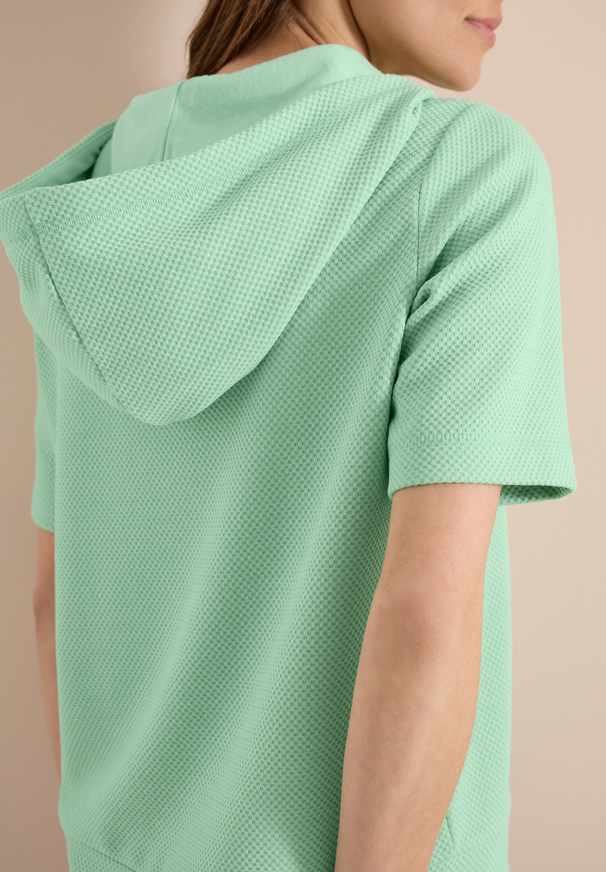 Cecil Kapuzensweatshirt , mit feiner Struktur, Casual Fit
