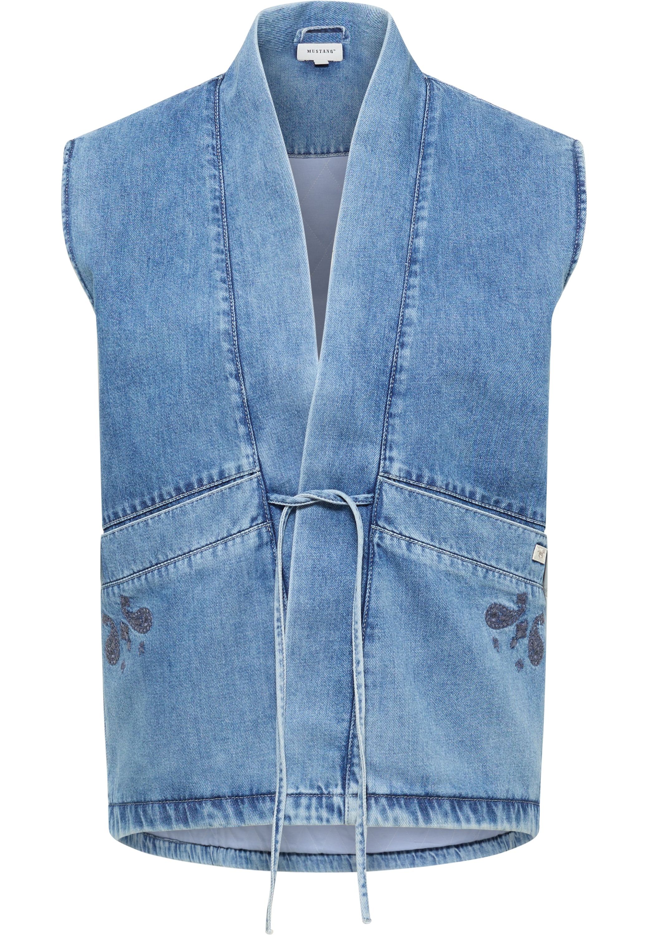 MUSTANG Kurzweste »Damen Style Gillian Denim Vest«