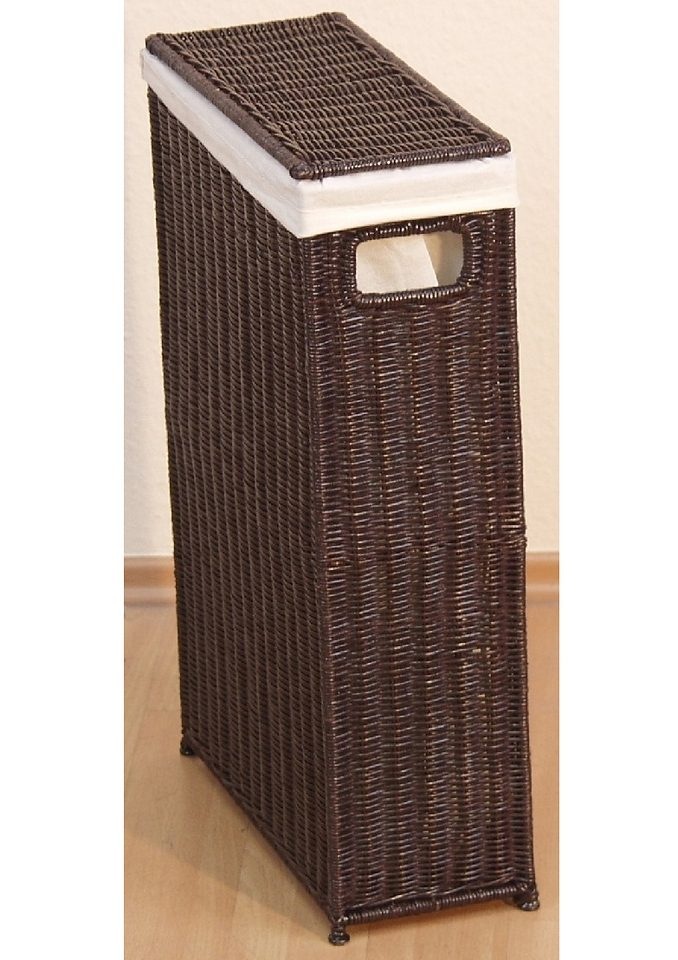 Wäschekorb, für schmale Nischen geeignet, nur 16 cm breit