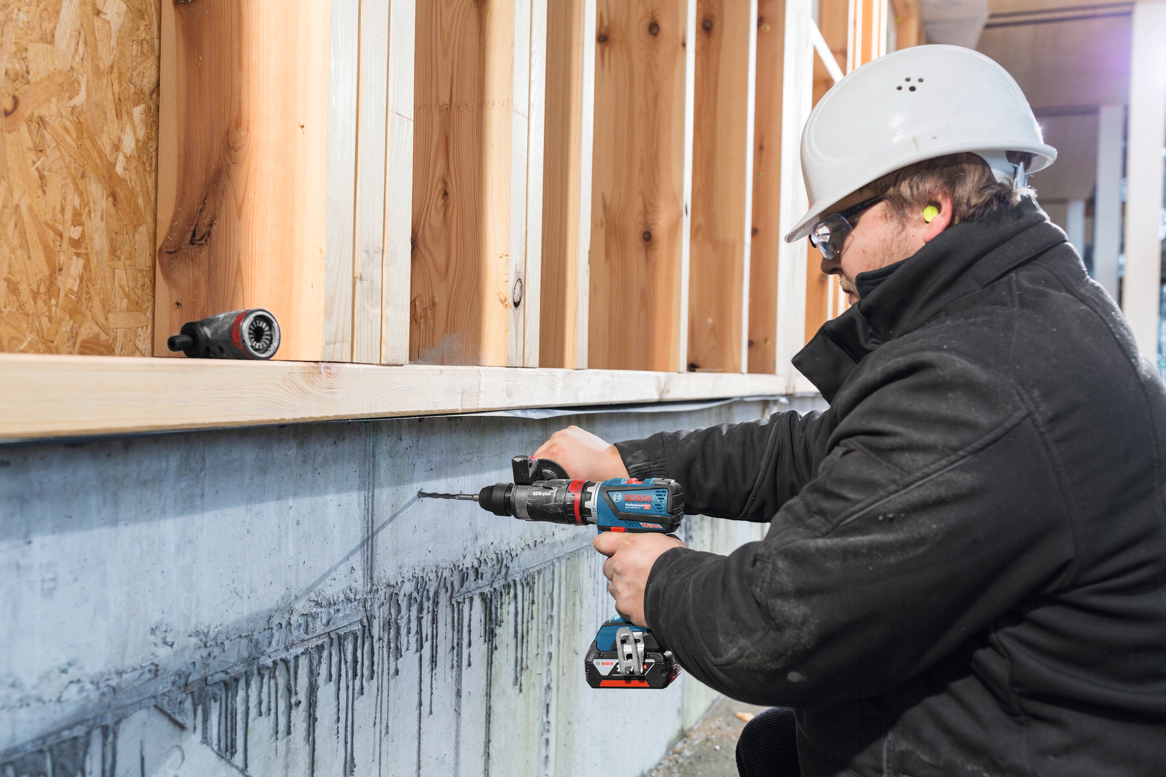 Bosch Professional Akku-Bohrschrauber »GSR 18V-60 FC«, inkl. Koffer, ohne Akku