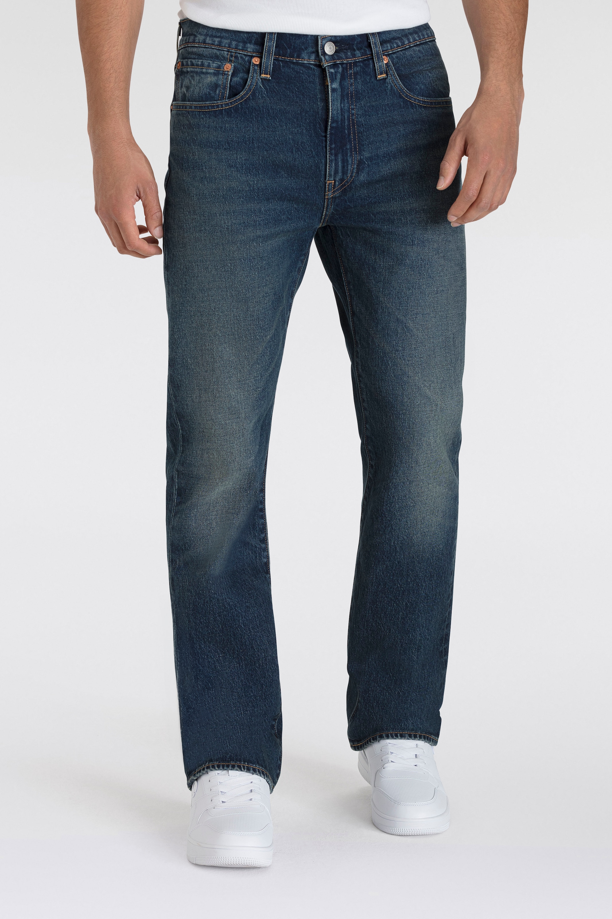 Levi's® Bootcut-Jeans »527 SLIM BOOT CUT«, in cleaner Waschung