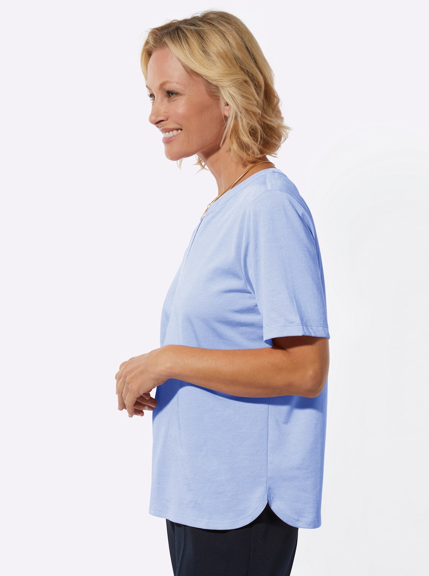   Rundhalsshirt »Kurzarm-Shirt«, 1 tlg.
