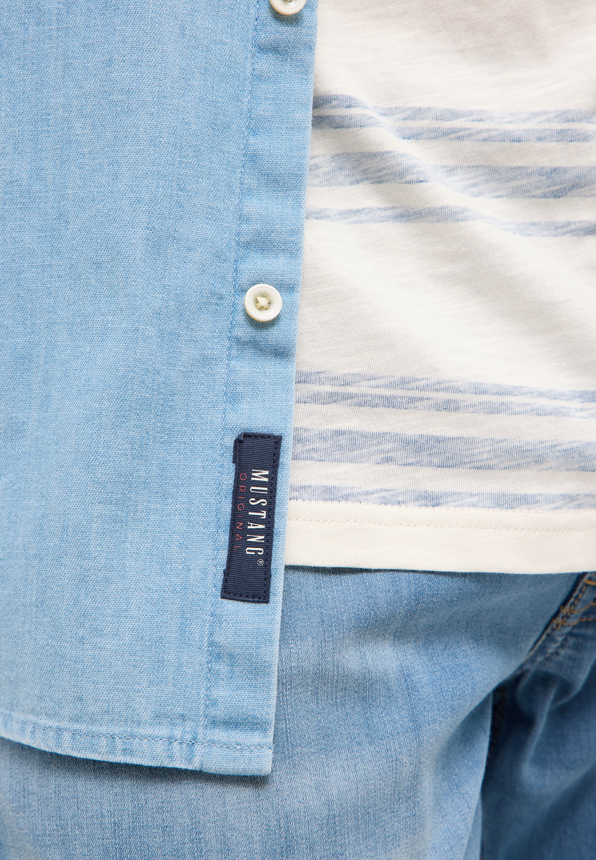 MUSTANG Langarmhemd »Herren Style Cullman«