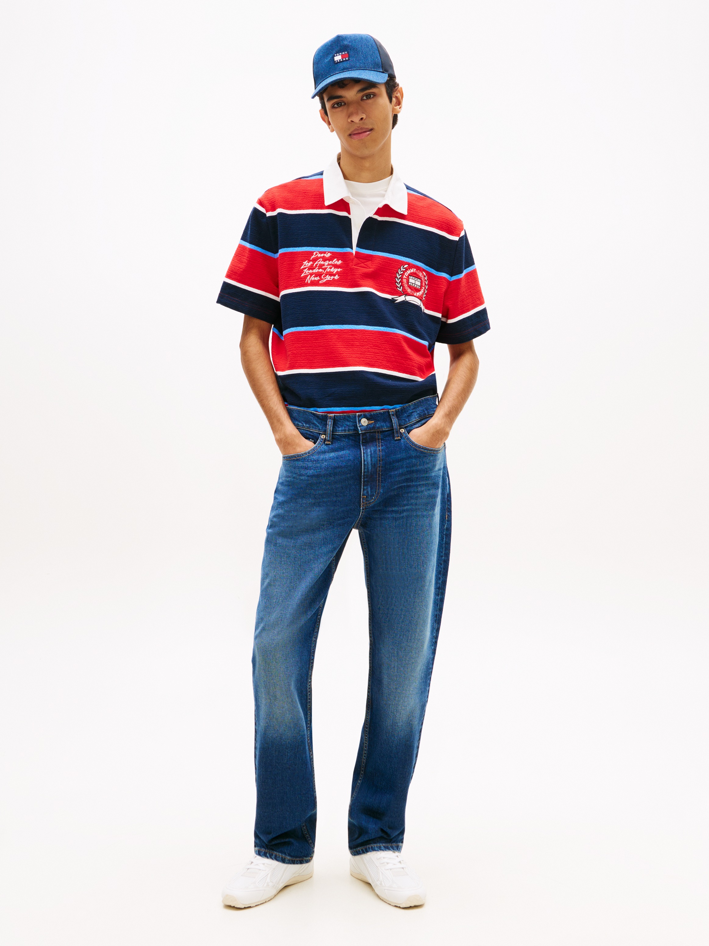 Tommy Jeans Straight-Jeans »RYAN SLIM STRAIGHT« Slim fit mit Taschen