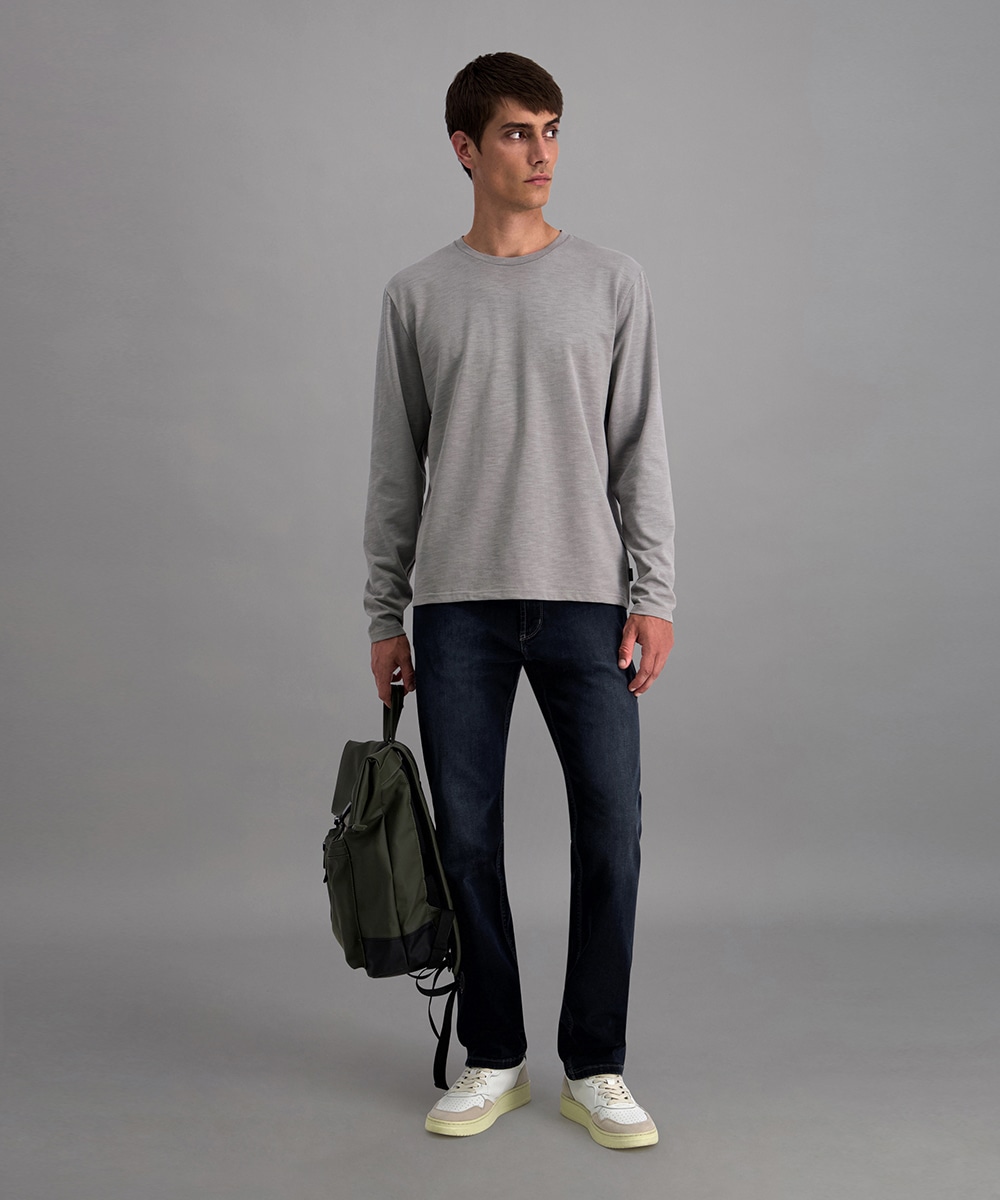 Pioneer Authentic Jeans Langarmshirt, in normale Passform