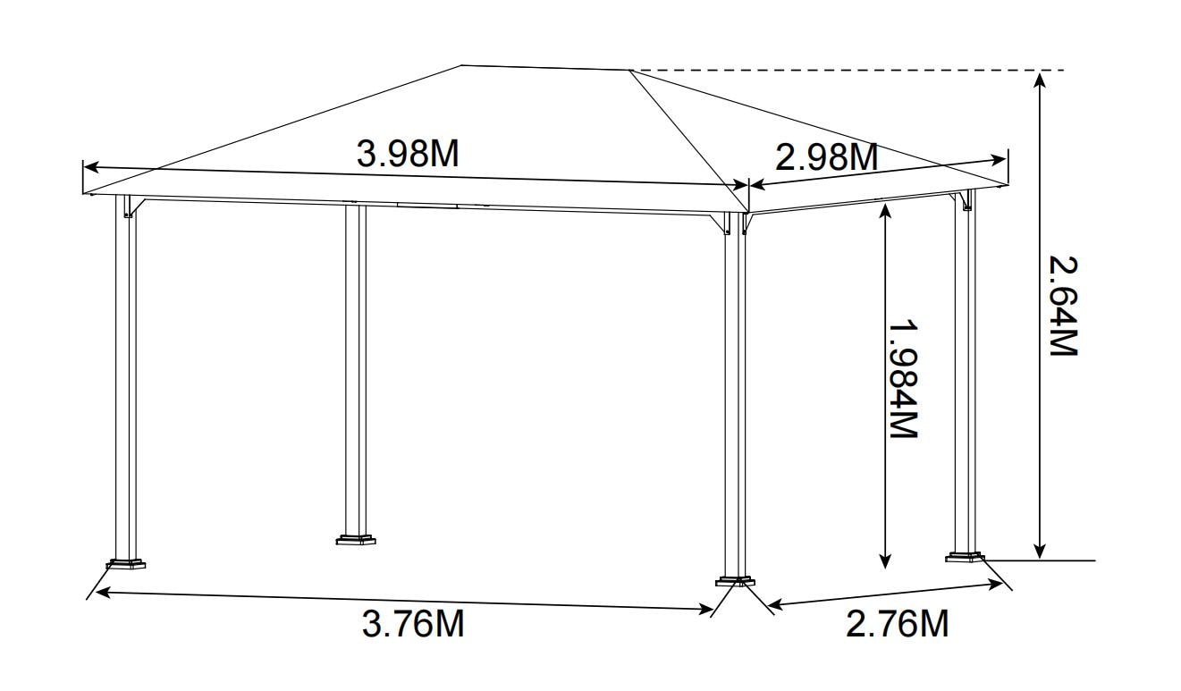 KONIFERA Pavillon »Big Tube«