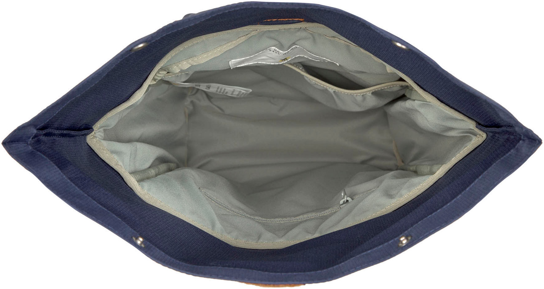 LÄSSIG Kinderrucksack »Little Gang, Medium Rolltop Backpack, navy«, Reflektoren, aus recycelten PET-Flaschen