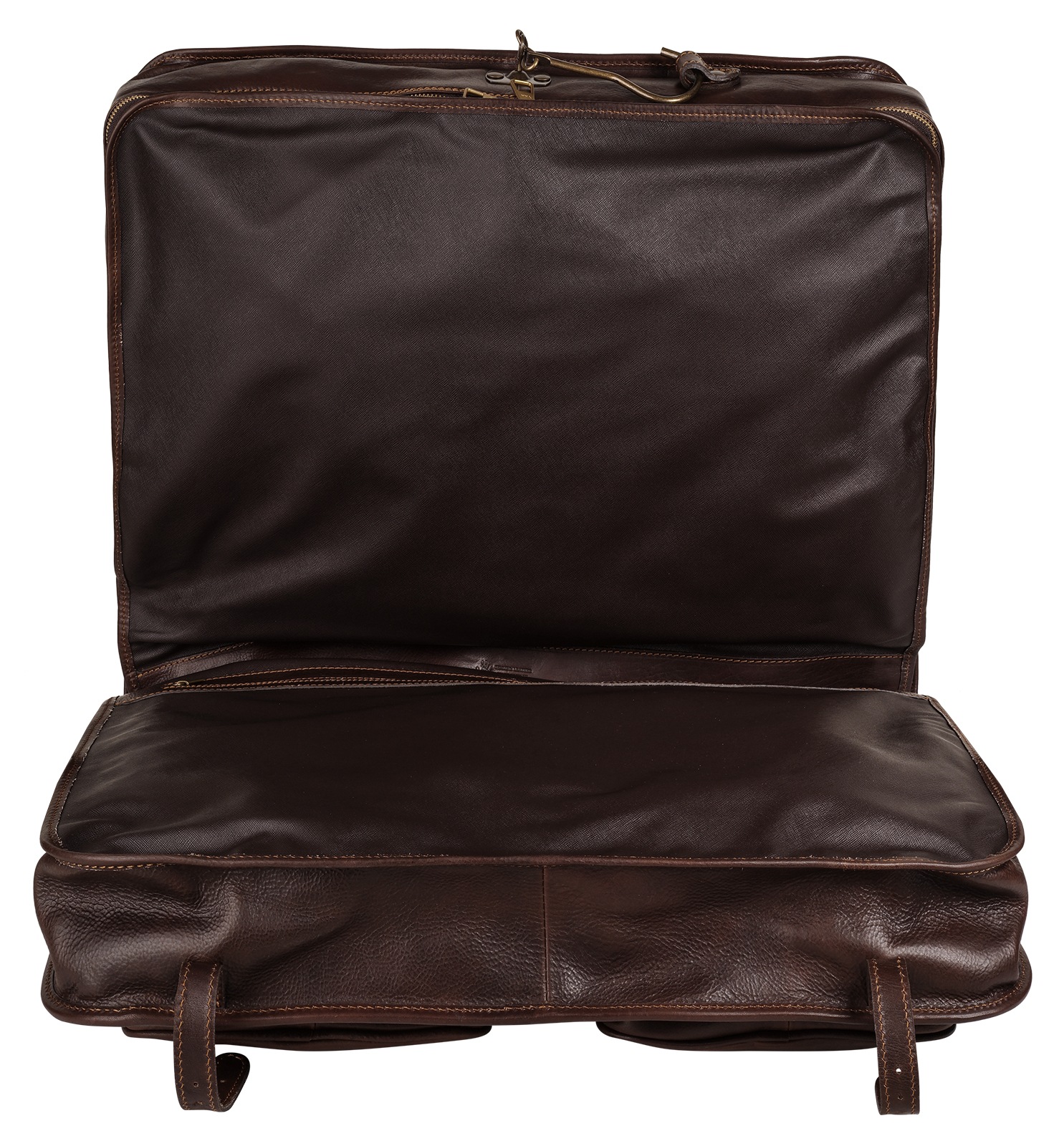 Piké Reisetasche, echt Leder, Made in Italy