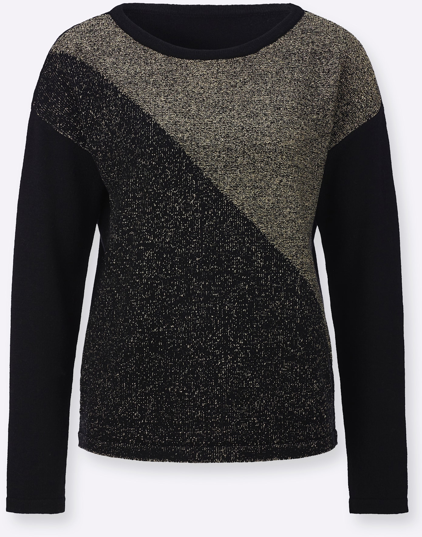 Inspirationen Rundhalspullover »Rundhals-Pullover«