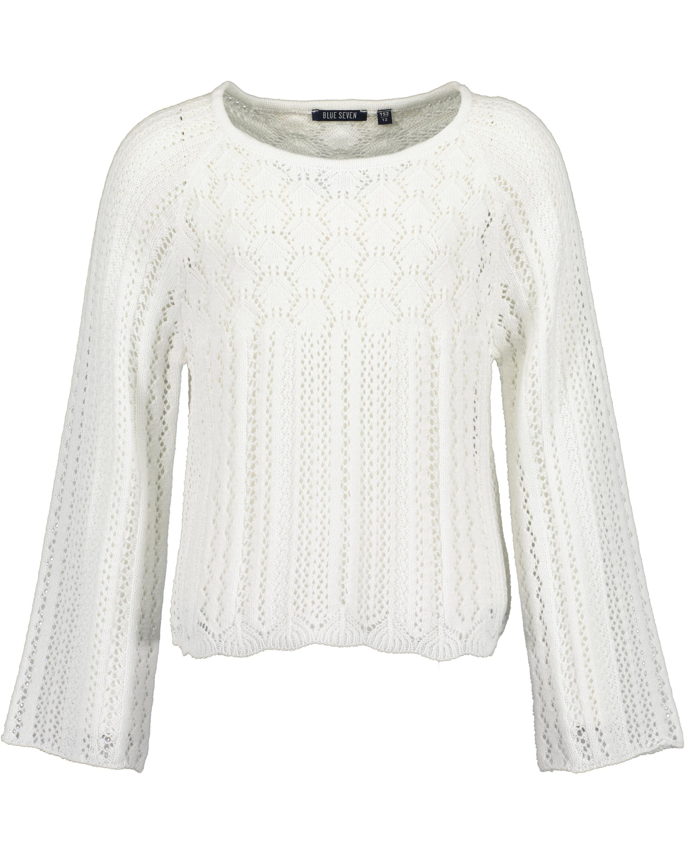 Blue Seven Mädchen Strickpullover »Leichter Pullover« 1 Stk. tlg. in weiß, Größe 176