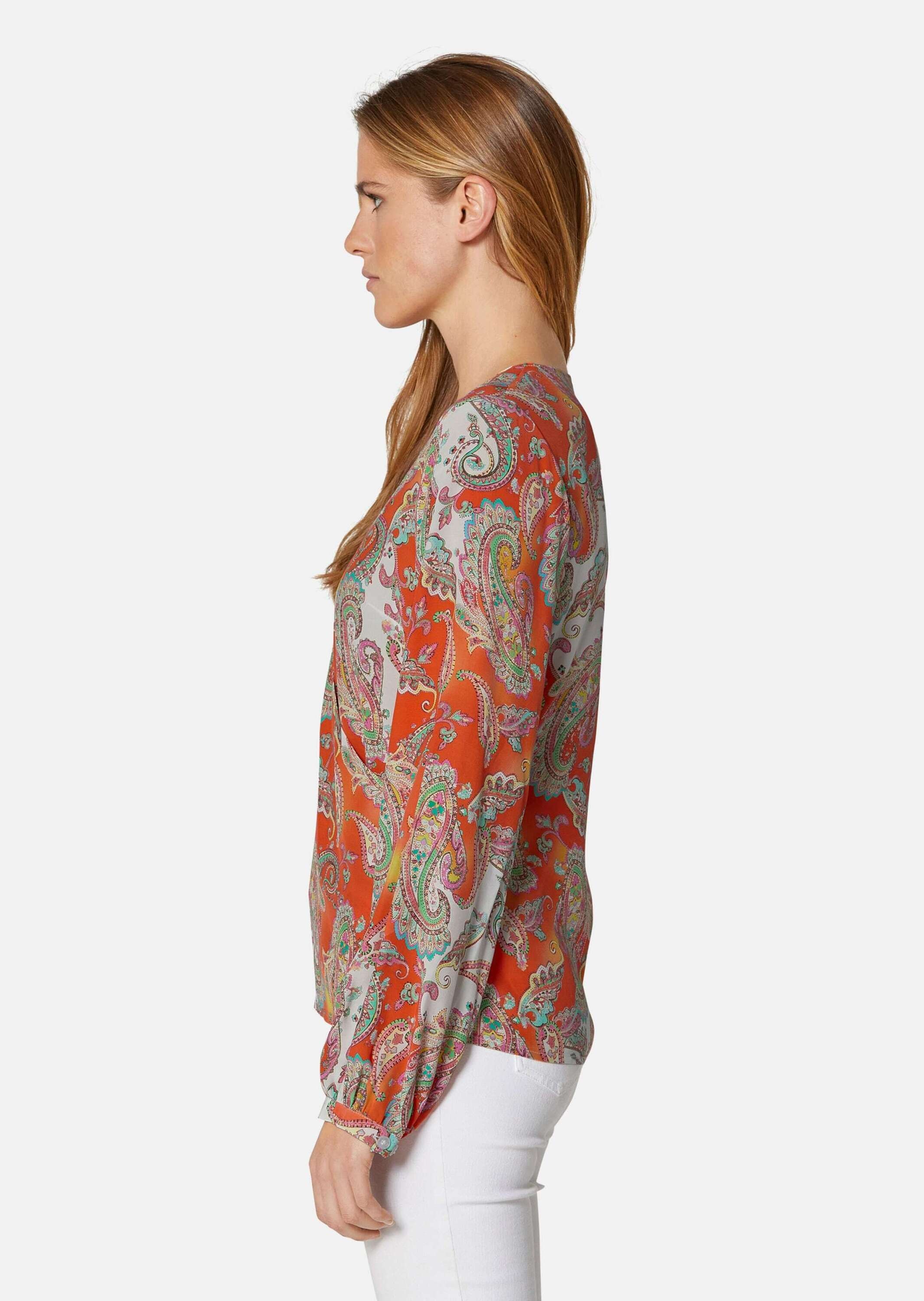 MADELEINE Langarmbluse »Bluse Bluse mit Paisleymuster«