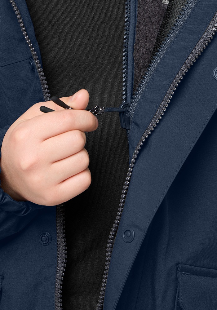 Jack Wolfskin 3-in-1-Funktionsjacke »COSY BEAR 3IN1 PARKA K«, mit Kapuze