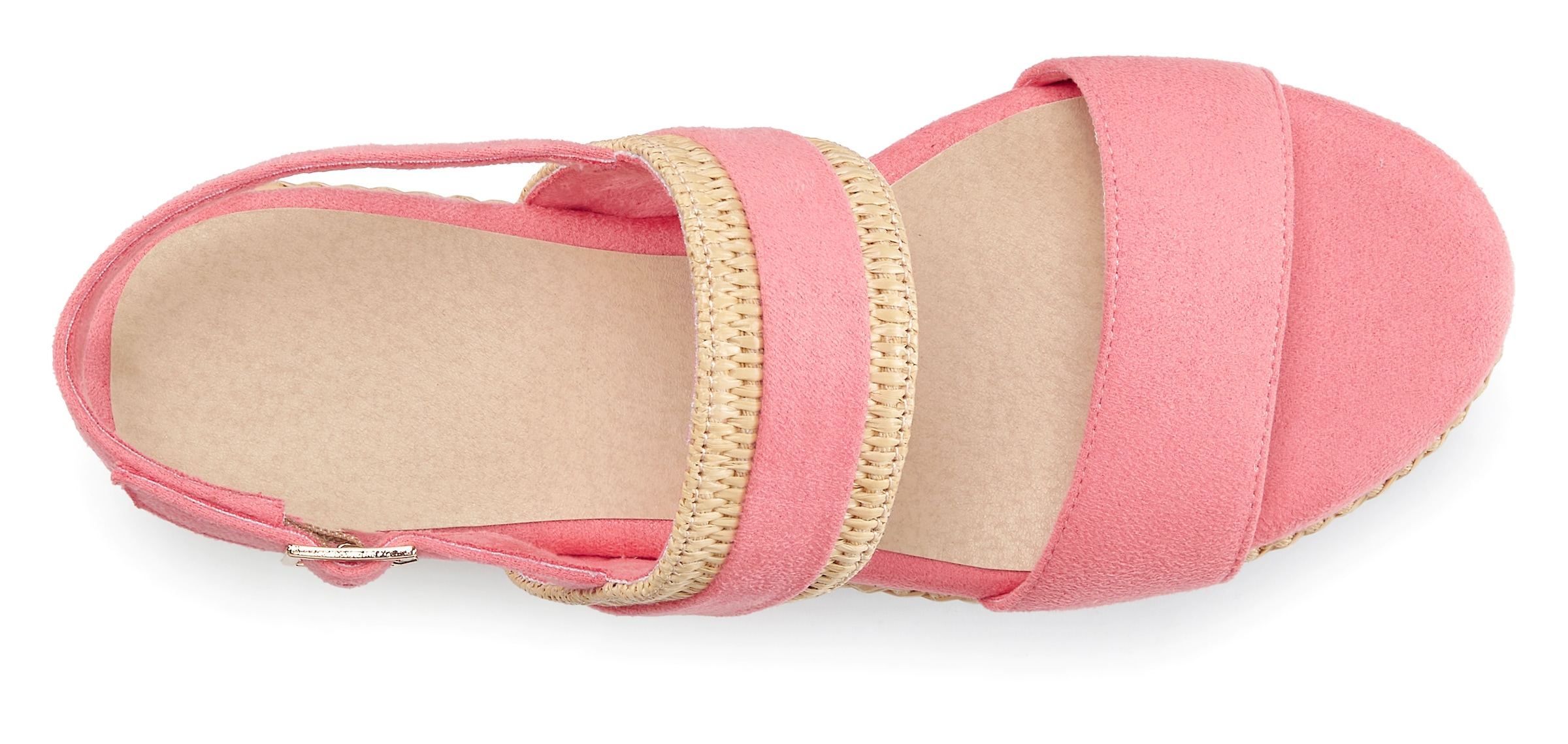 Beachtime Sandalette »Sommerschuh, Sandale, offener Schuh, Keilsandalette,«  mit Keilabsatz VEGAN