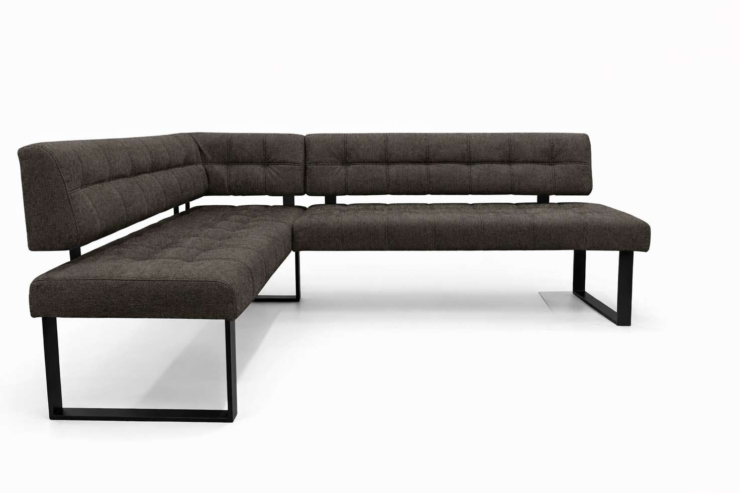 Home affaire Eckbankgruppe »Mia Essecke, Sitzgruppe, Eckbankgruppe, Küchenbankgruppe« Set, 4er, 4 tlg. Eckbank mit Wellenfederung; Tisch in Eiche massiv