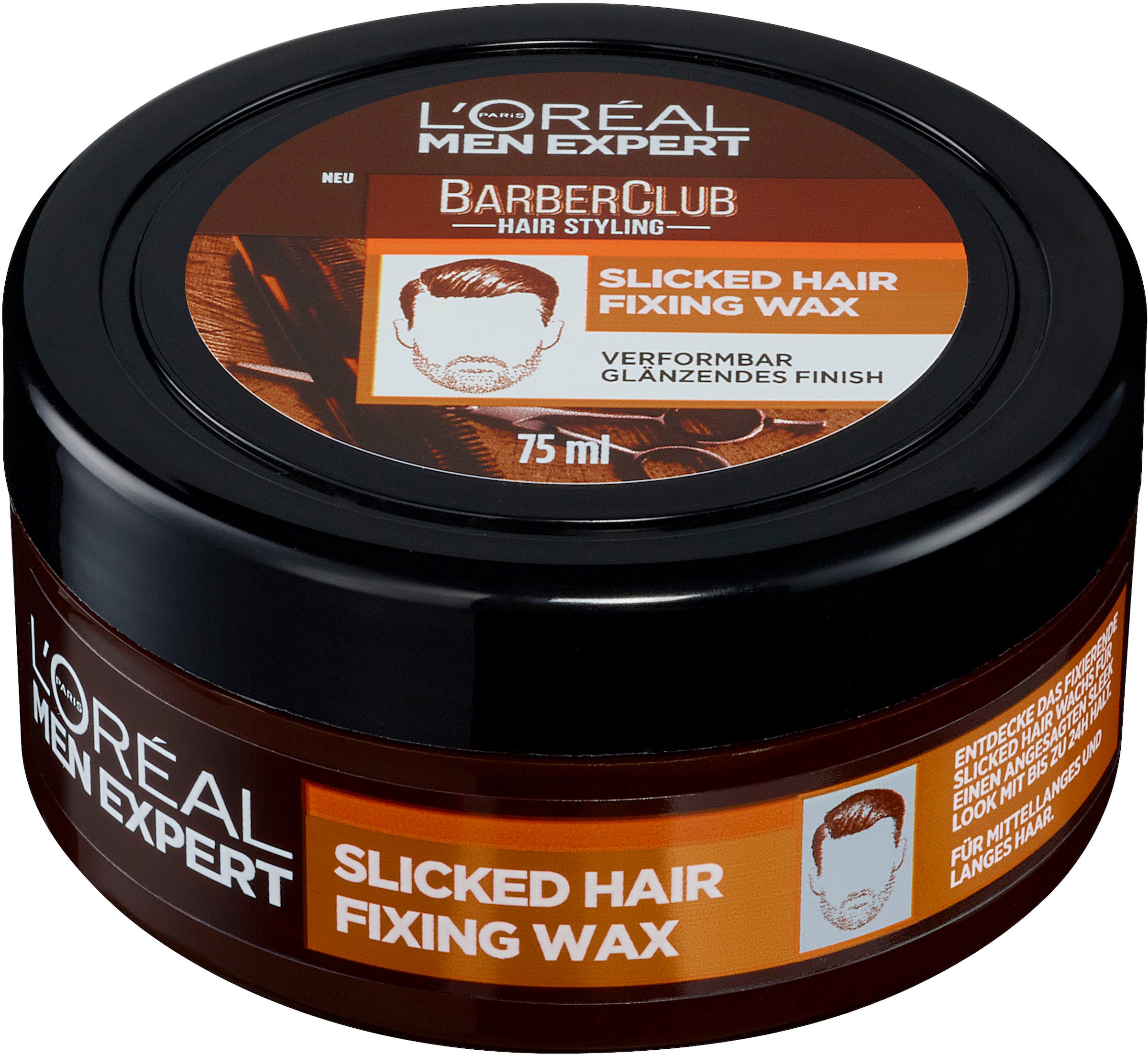 Club EXPERT Slicked Wax« Fixing MEN online »Barber bei OTTO L\'ORÉAL Haarwachs Hair PARIS