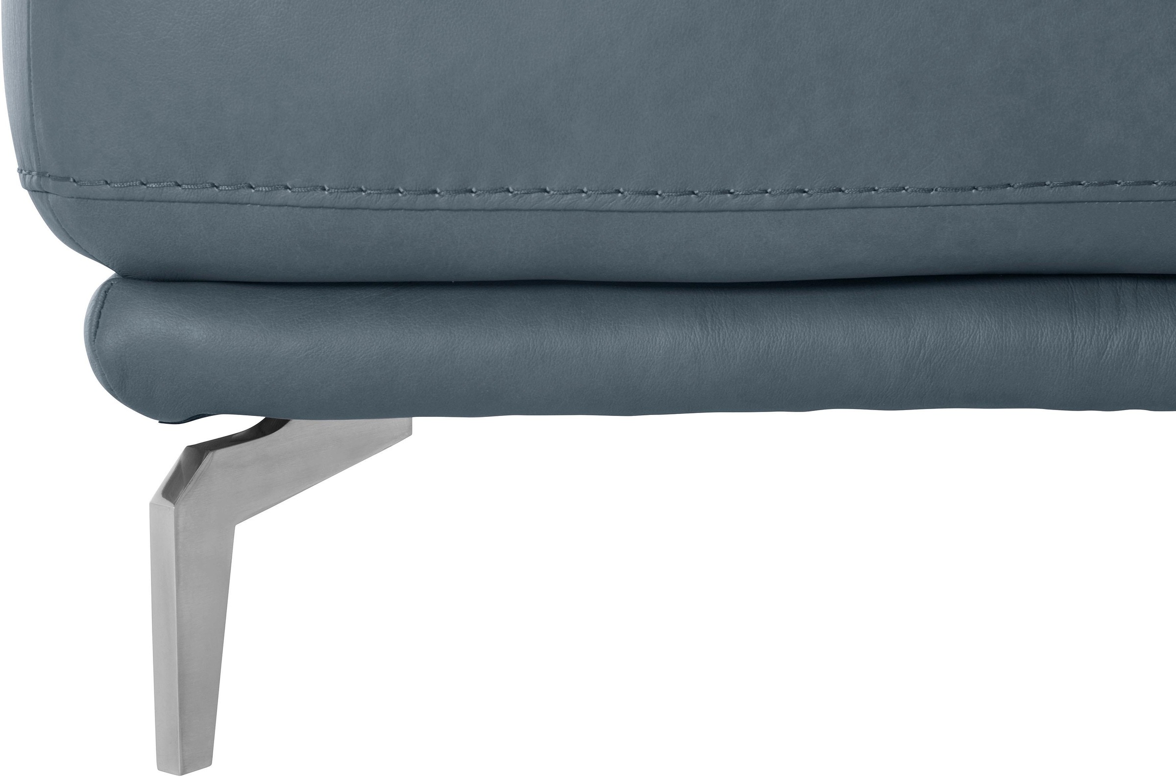 W.SCHILLIG Hocker »montanaa«, mit Metallfüßen in Chrom glänzend, Breite 141 cm
