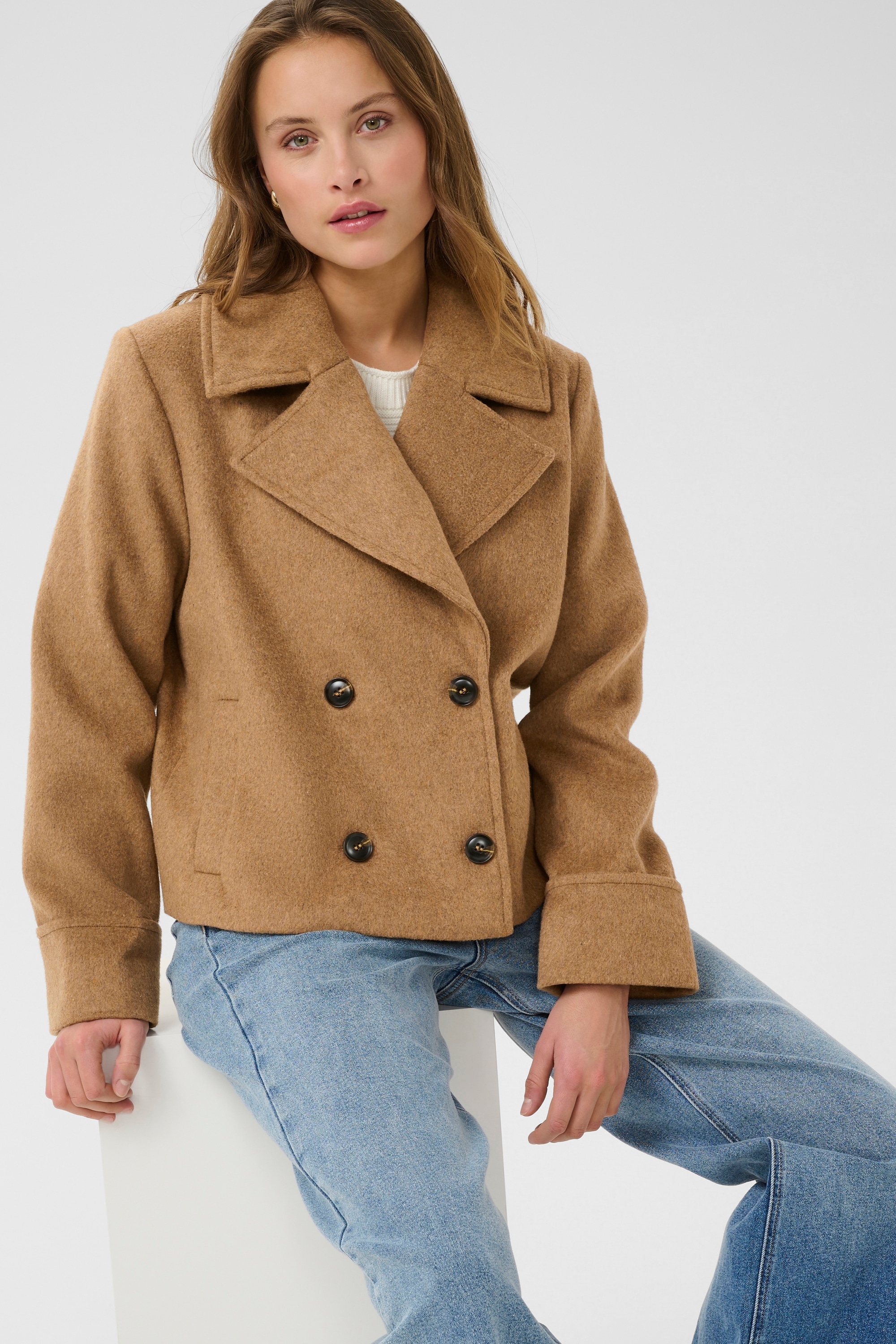 KAFFE Wintermantel »Jacke KAjulia«