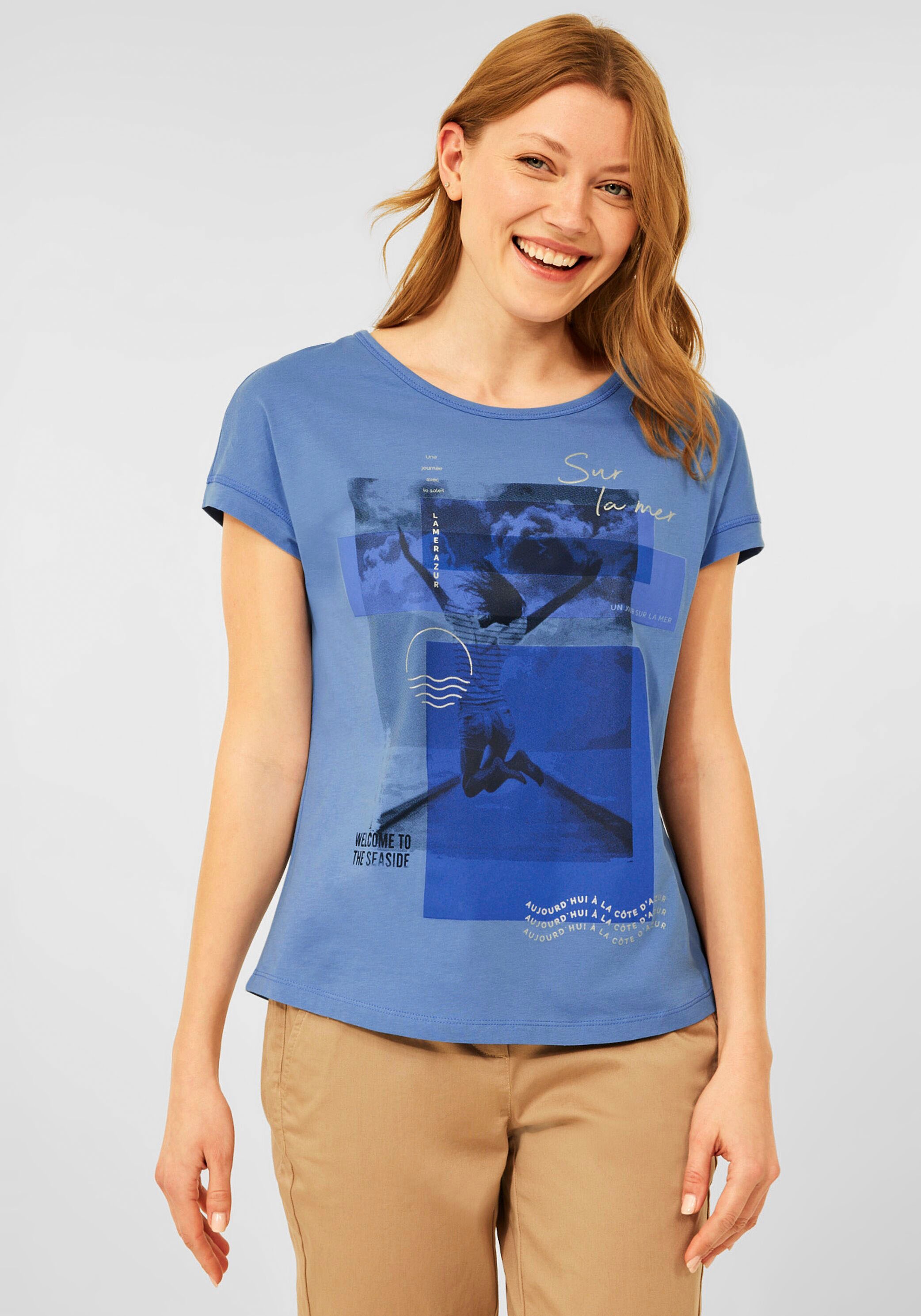 Cecil T-Shirt, mit Sommer Print