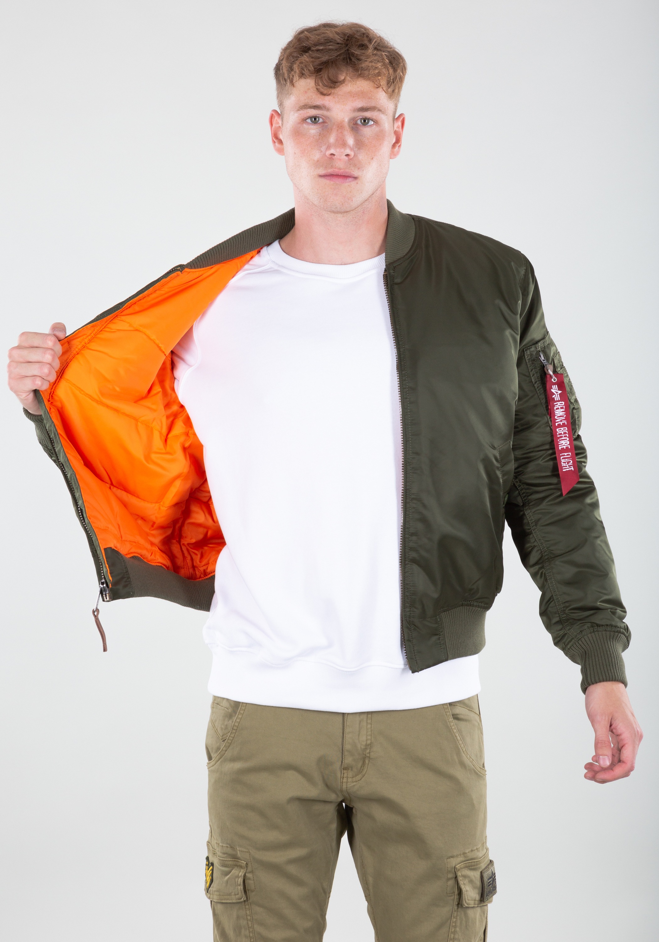 Alpha Industries Bomberjacke »Alpha Industries Men - Bomber Jackets MA-1 VF Vintage Fit 59«