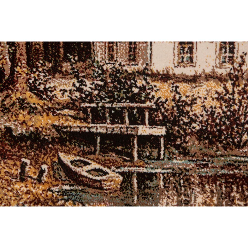 morgenland Wandteppich »Bild-Teppich Figurativ 82 x 62 cm«, rechteckig