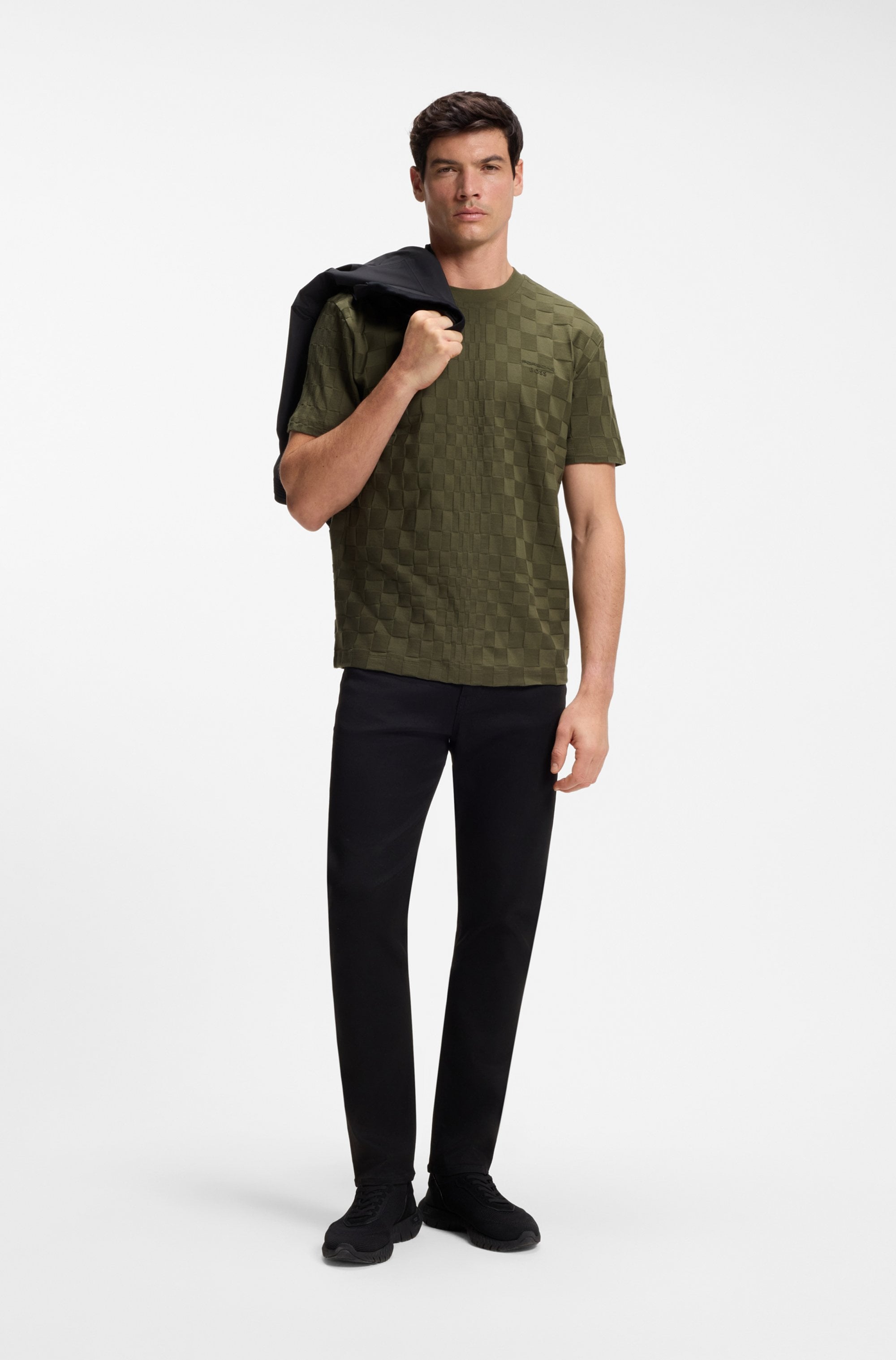 BOSS GREEN T-Shirt »Porsche Spirit 70 Capsule Collection« Premium Herrenmode Limited