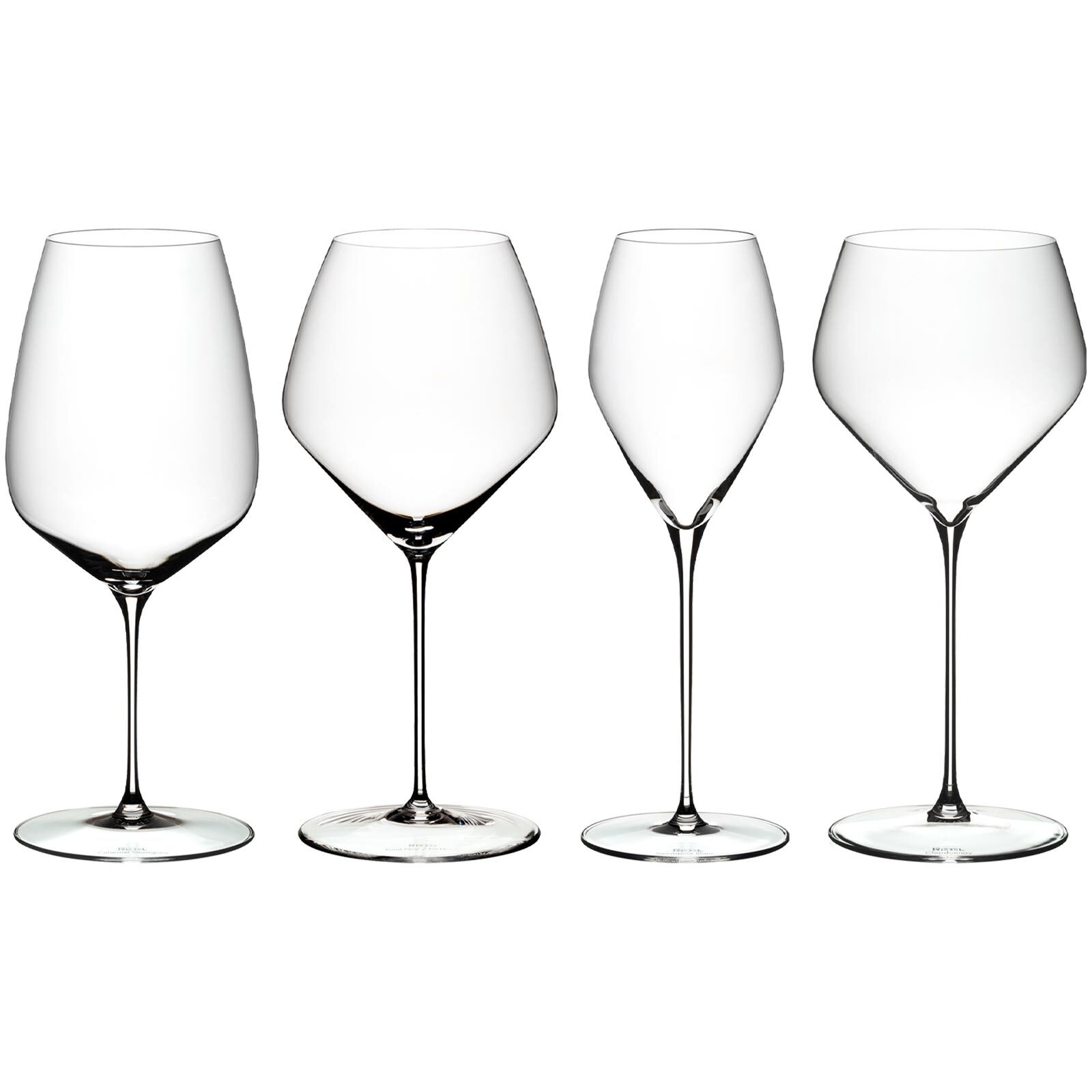 RIEDEL THE WINE GLASS COMPANY Weinglas »Verkostungsset Gläserset Veloce 4er Set transparent« Spülmaschinengeeignet