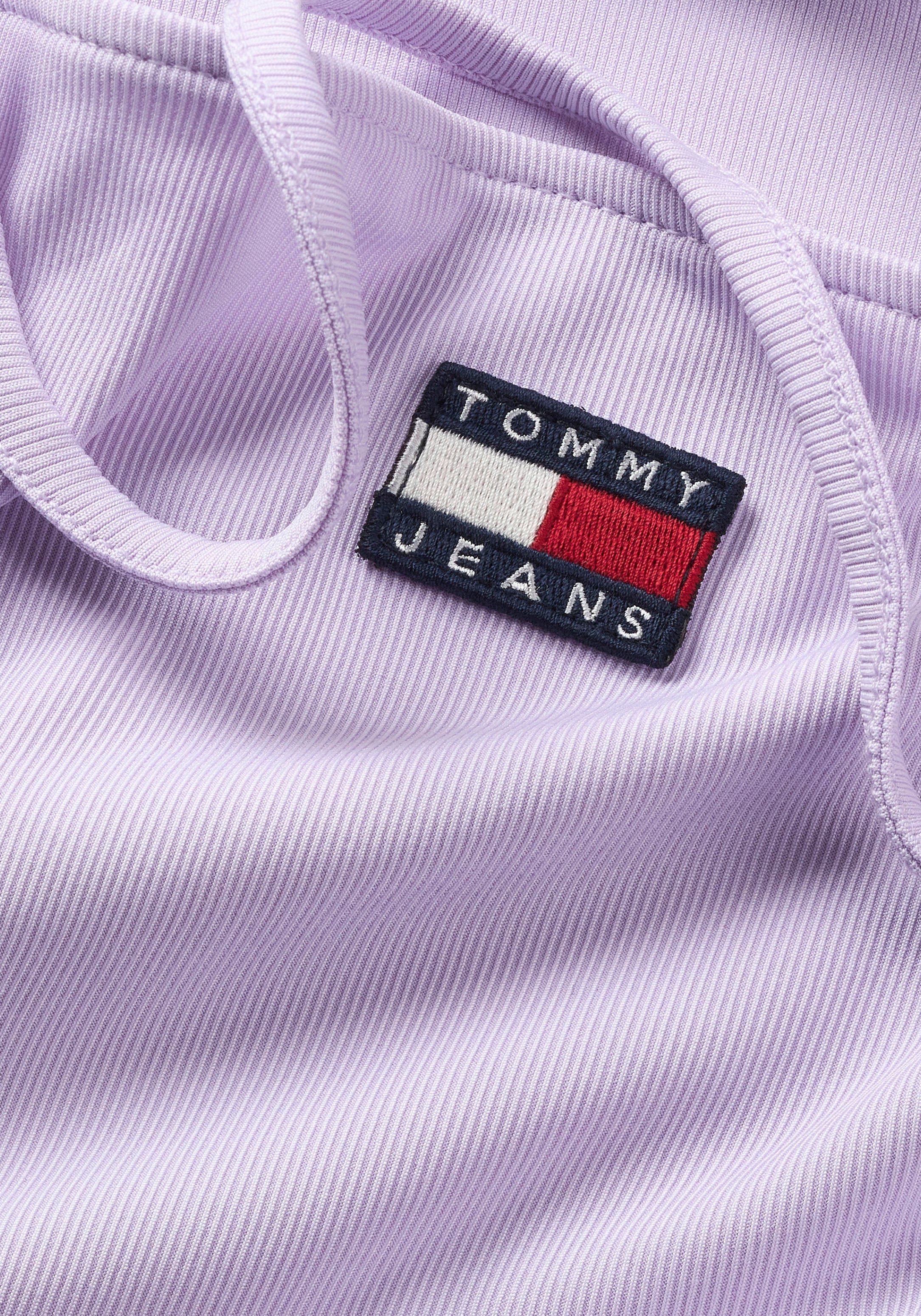 Tommy Jeans Tanktop »TJW SLIM RIB BADGE STRAP TOP«, mit Tommy Jeans Markenlabel