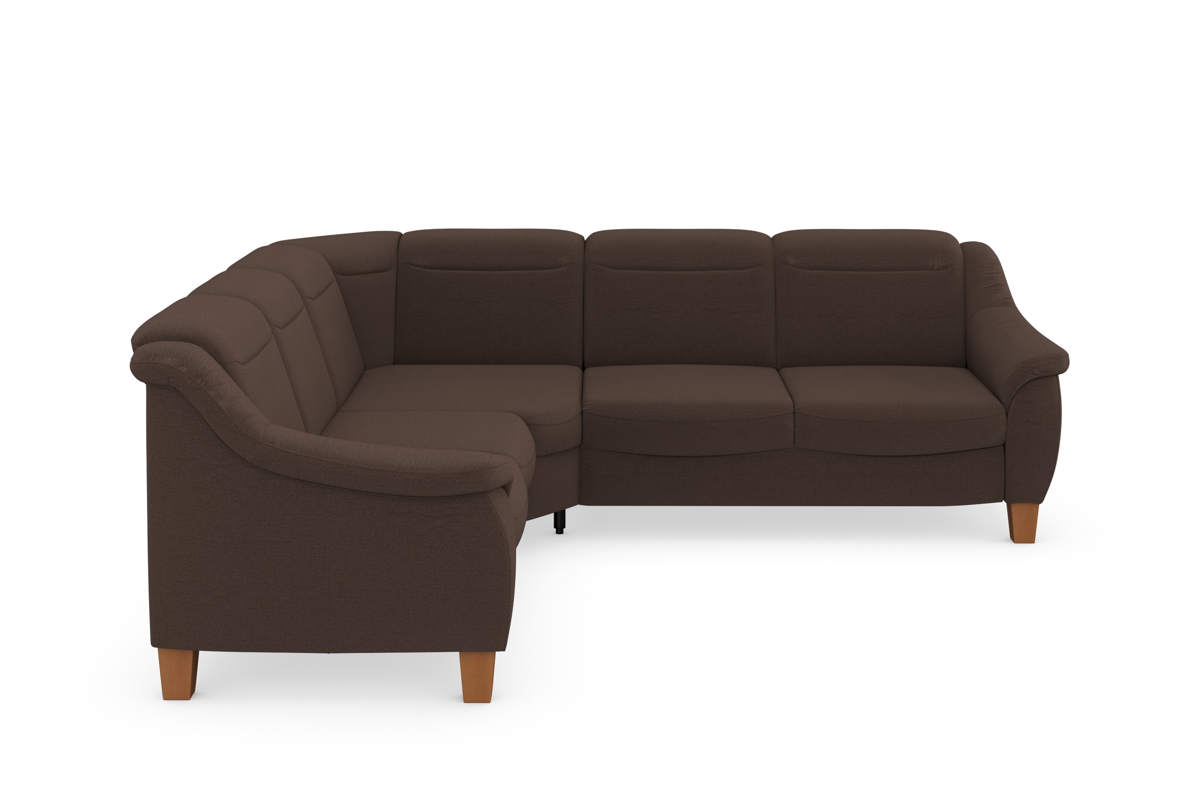 Home affaire Ecksofa »Caldera L-Form«, Federkern, wahlweise mit Kopfteilverstellung, Bettfunktion, Bettkasten
