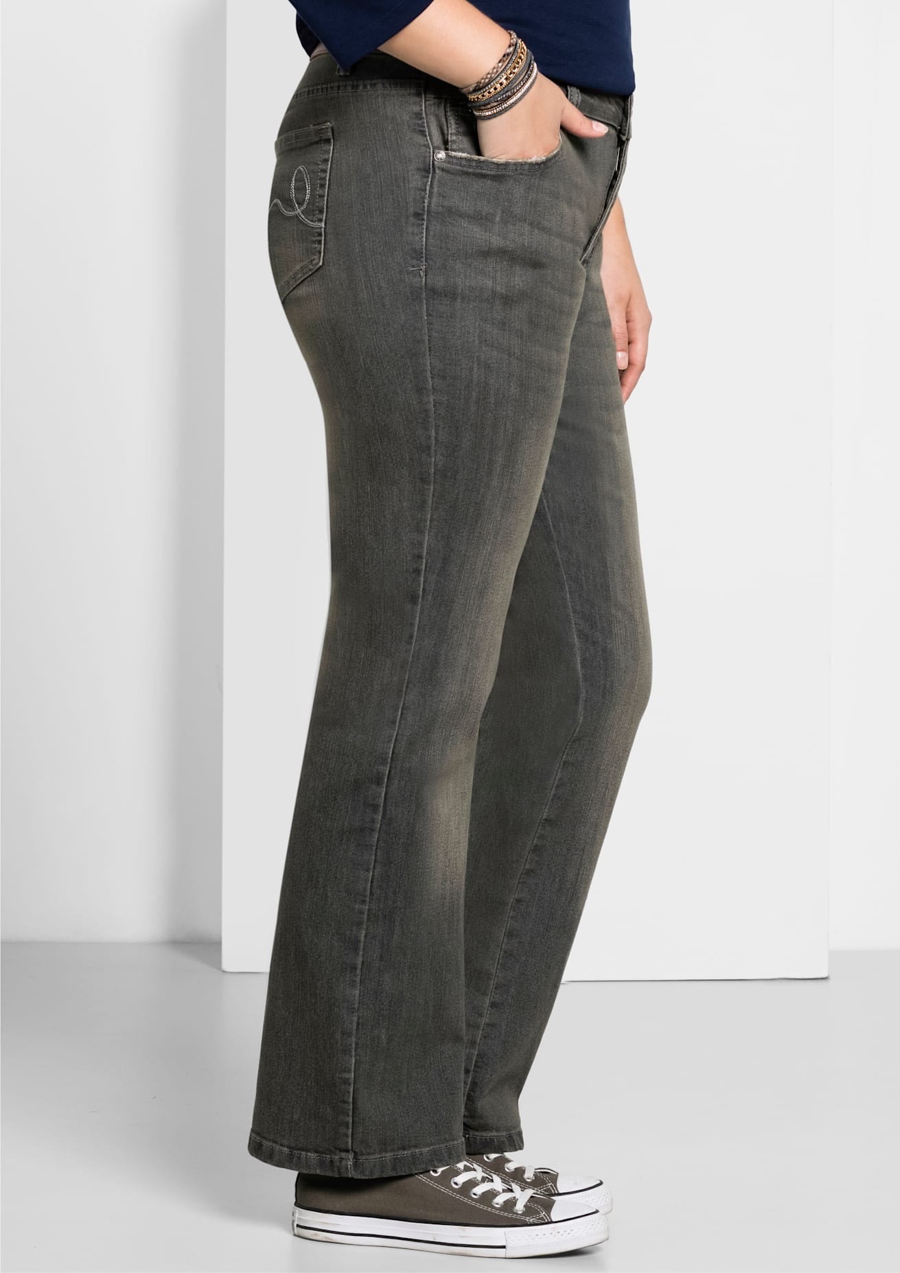 Sheego Bequeme Jeans, (1 tlg.)