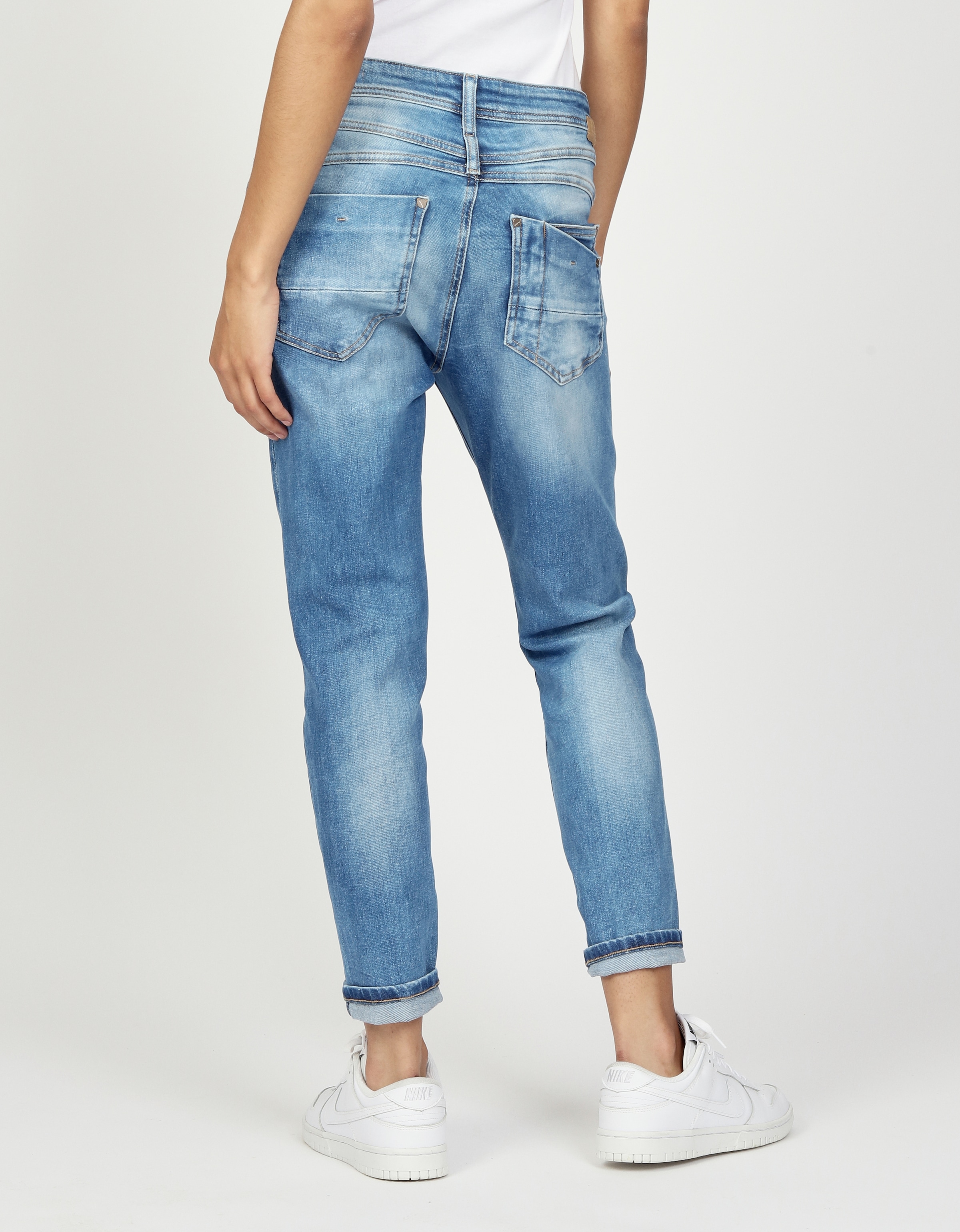 GANG Relax-fit-Jeans »94AMELIE CROPPED«, in 5-Pocket-Style